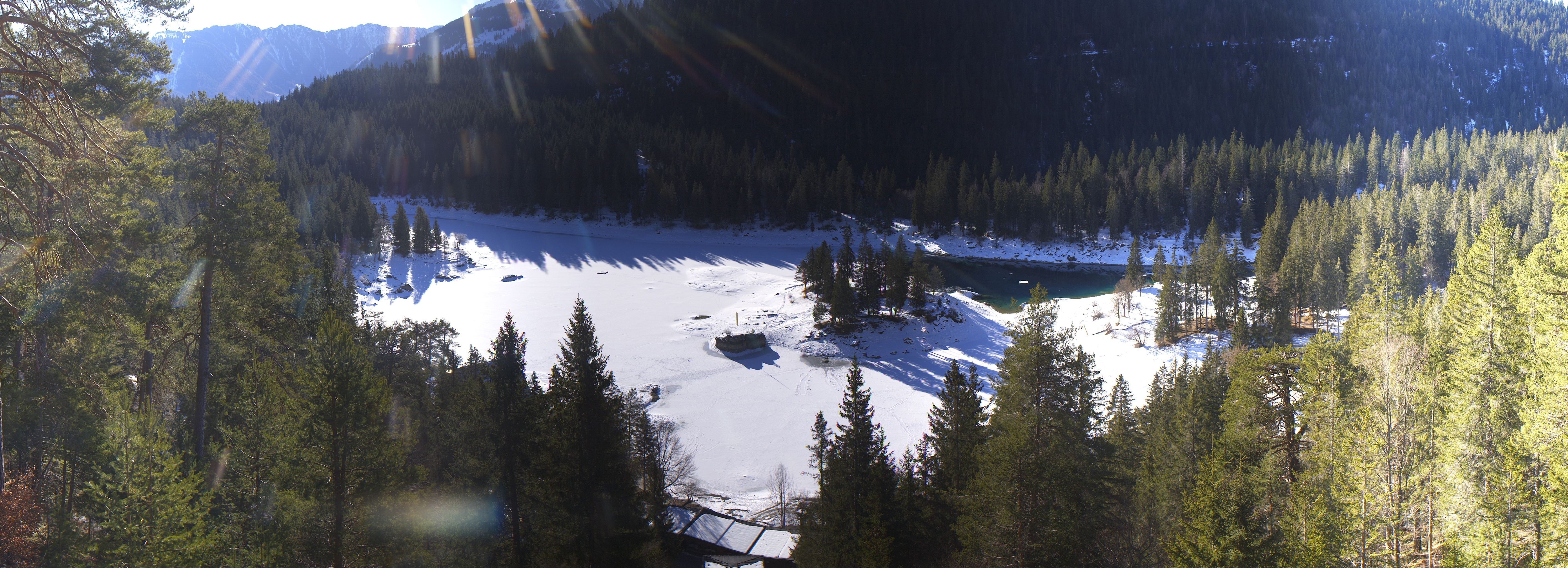 Archiv Foto Webcam Flims: Caumasee