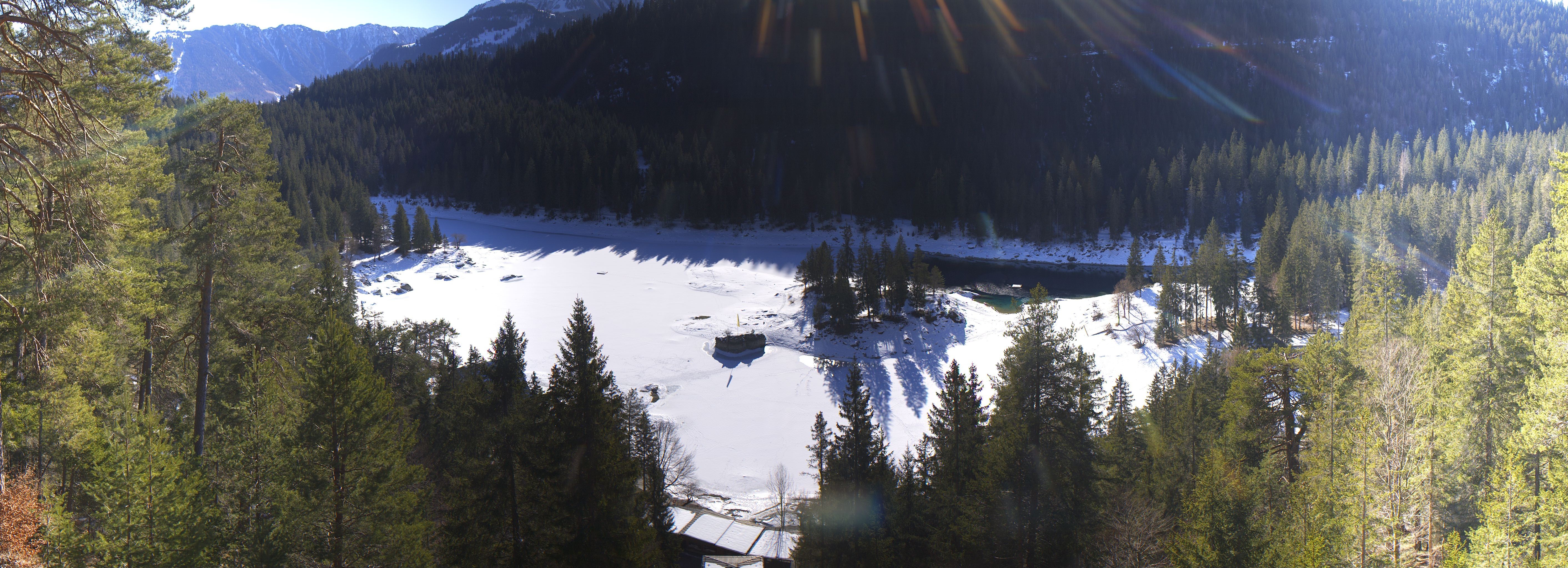 Archiv Foto Webcam Flims: Caumasee