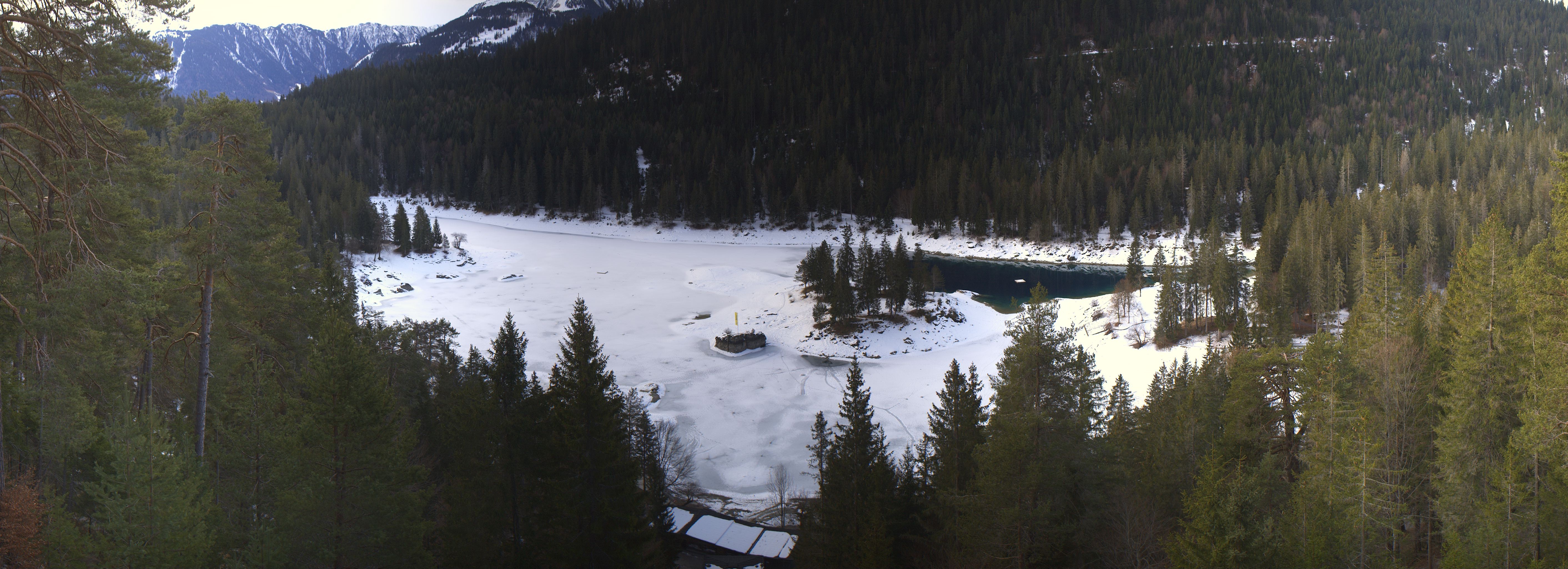 Archiv Foto Webcam Flims: Caumasee
