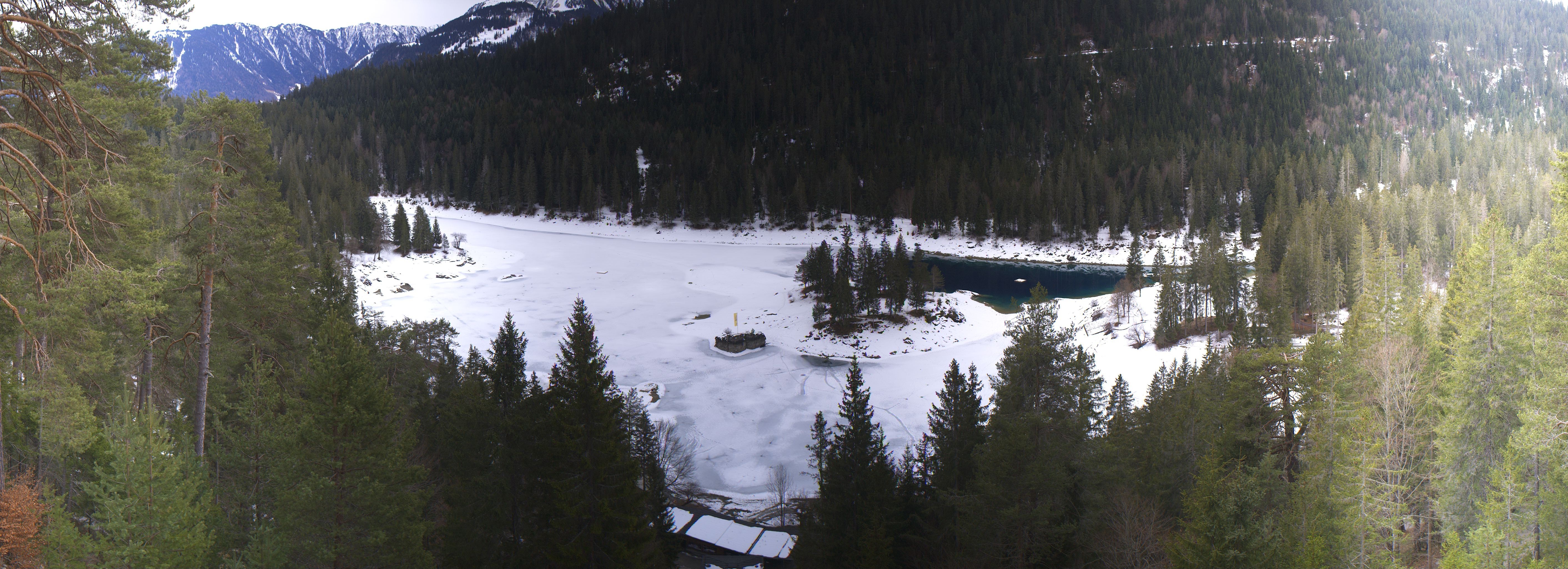 Archiv Foto Webcam Flims: Caumasee