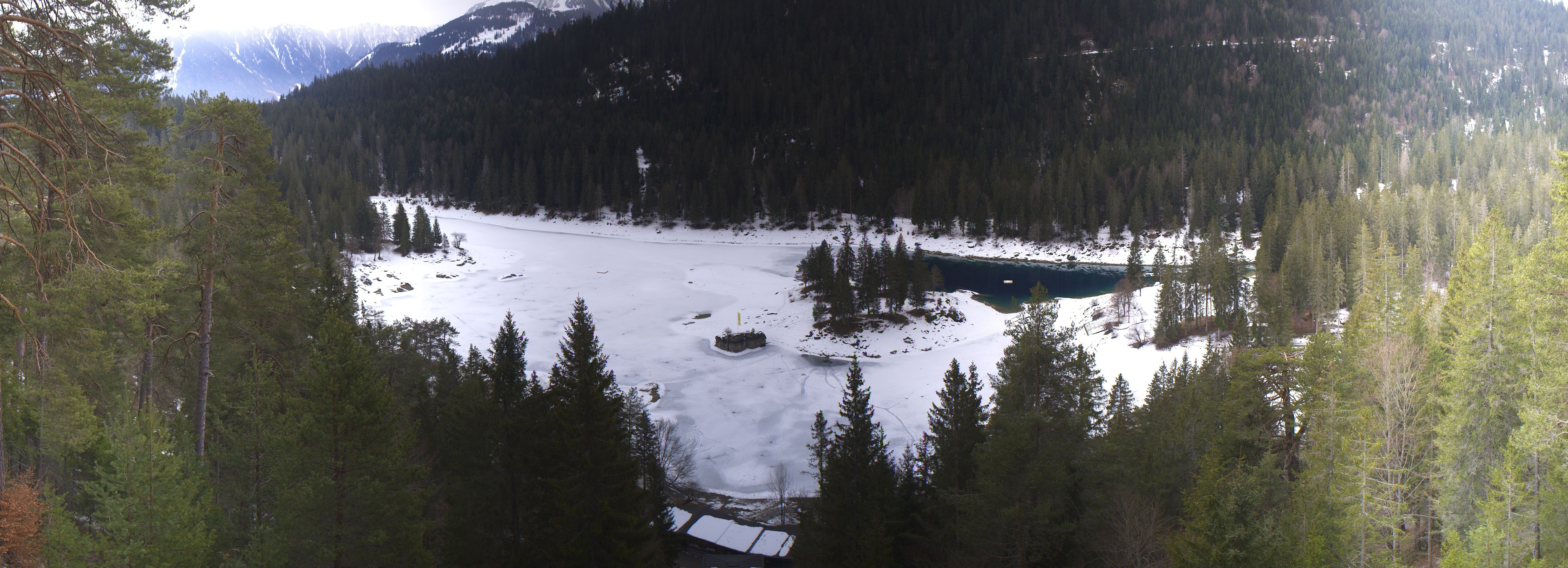 Archiv Foto Webcam Flims: Caumasee