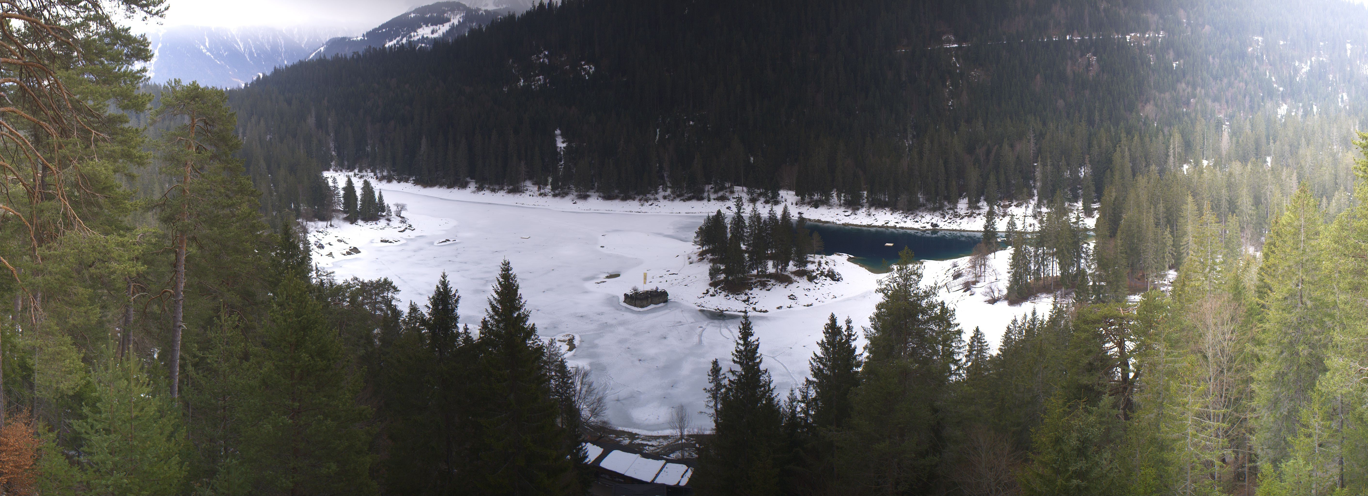 Archiv Foto Webcam Flims: Caumasee