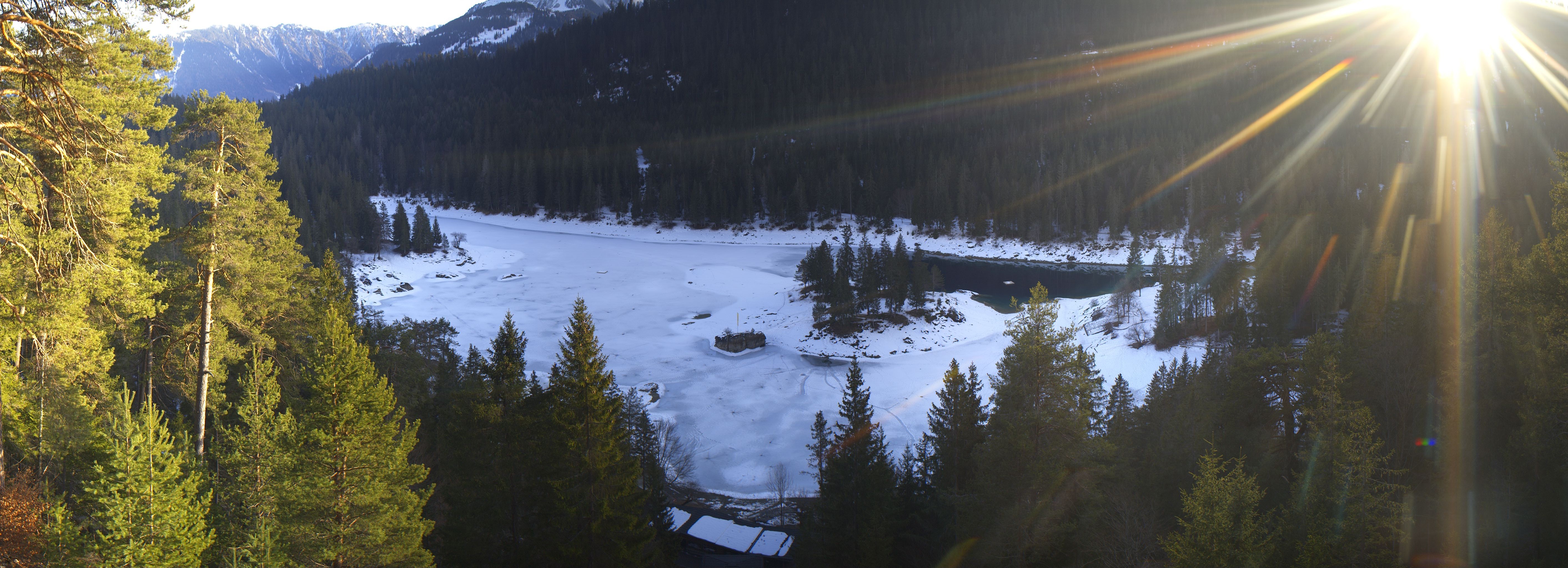 Archiv Foto Webcam Flims: Caumasee