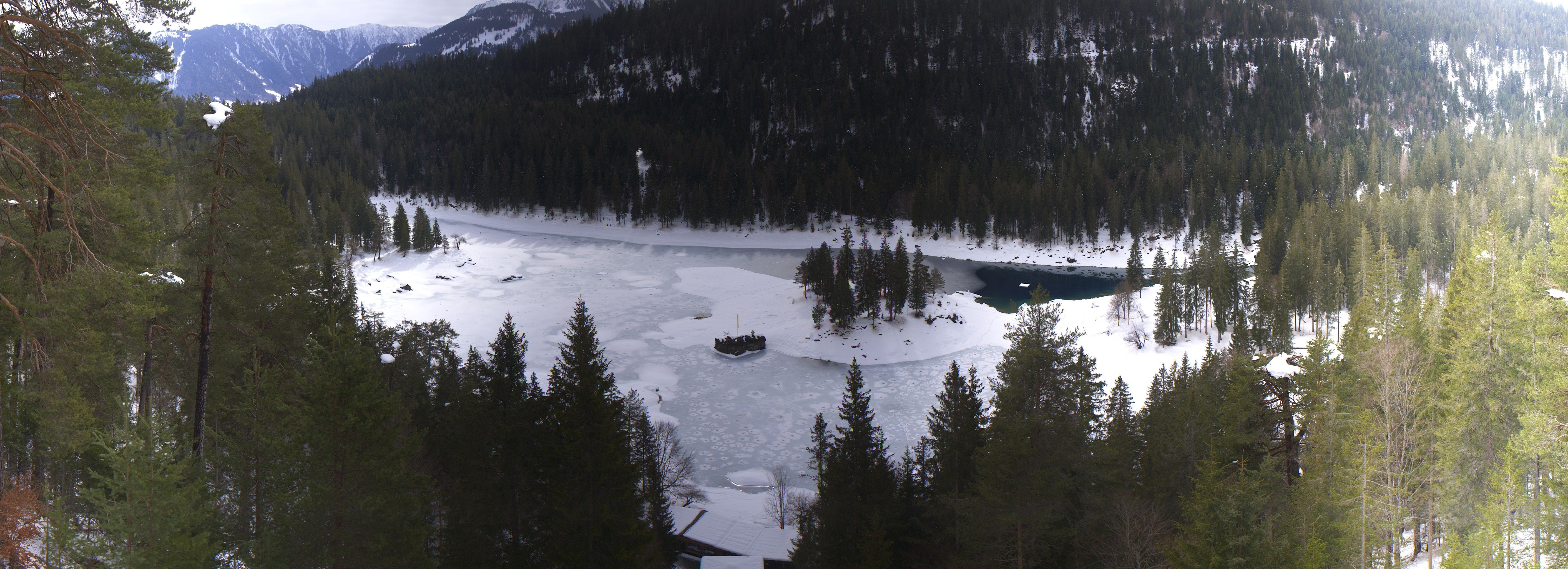 Archiv Foto Webcam Flims: Caumasee