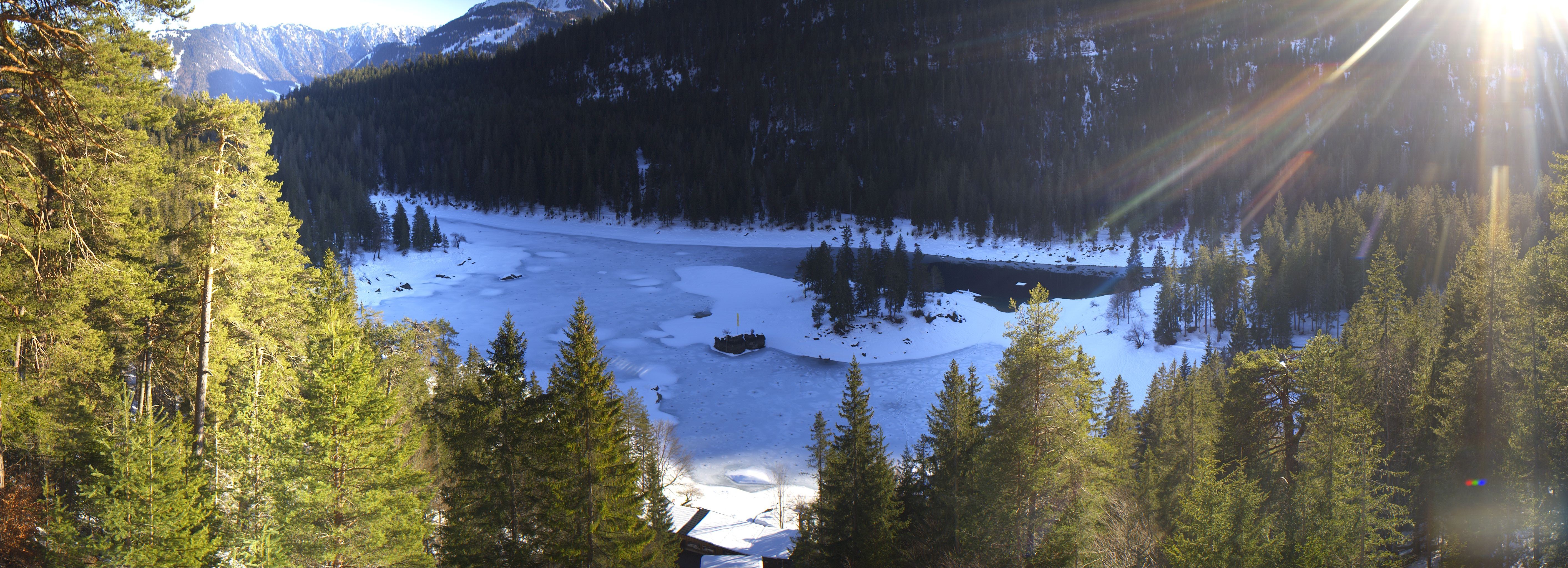 Archiv Foto Webcam Flims: Caumasee