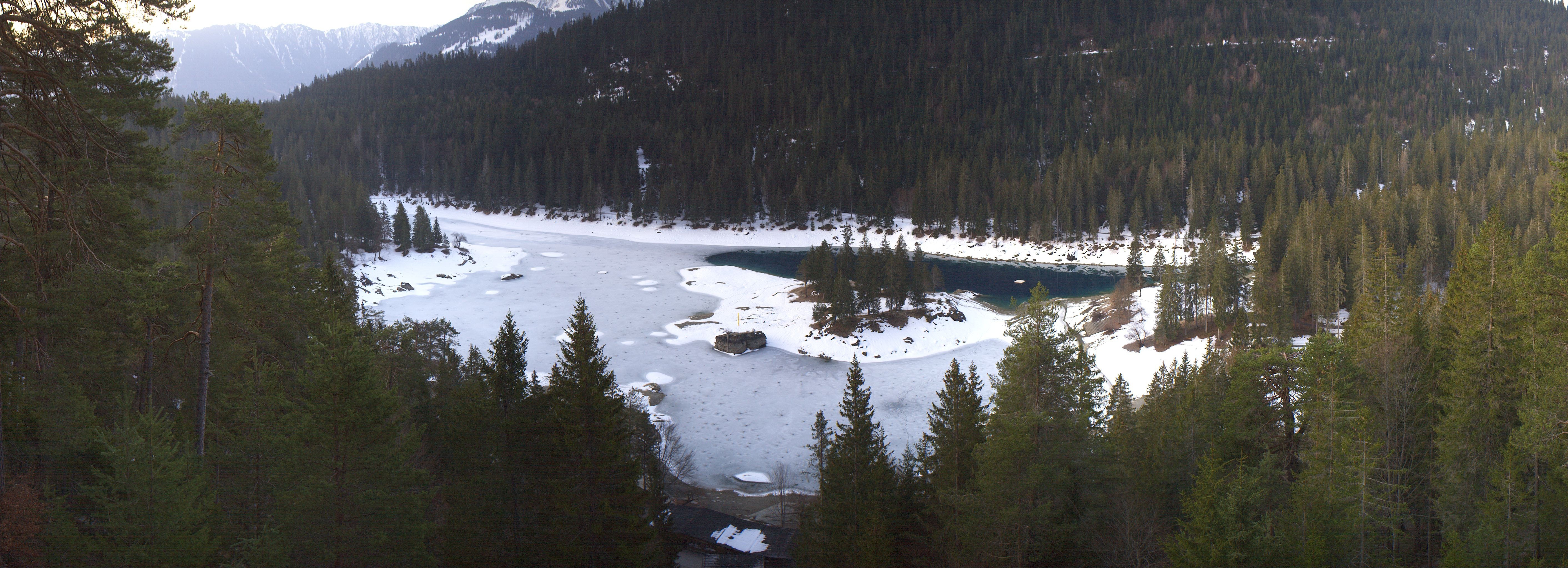 Archiv Foto Webcam Flims: Caumasee