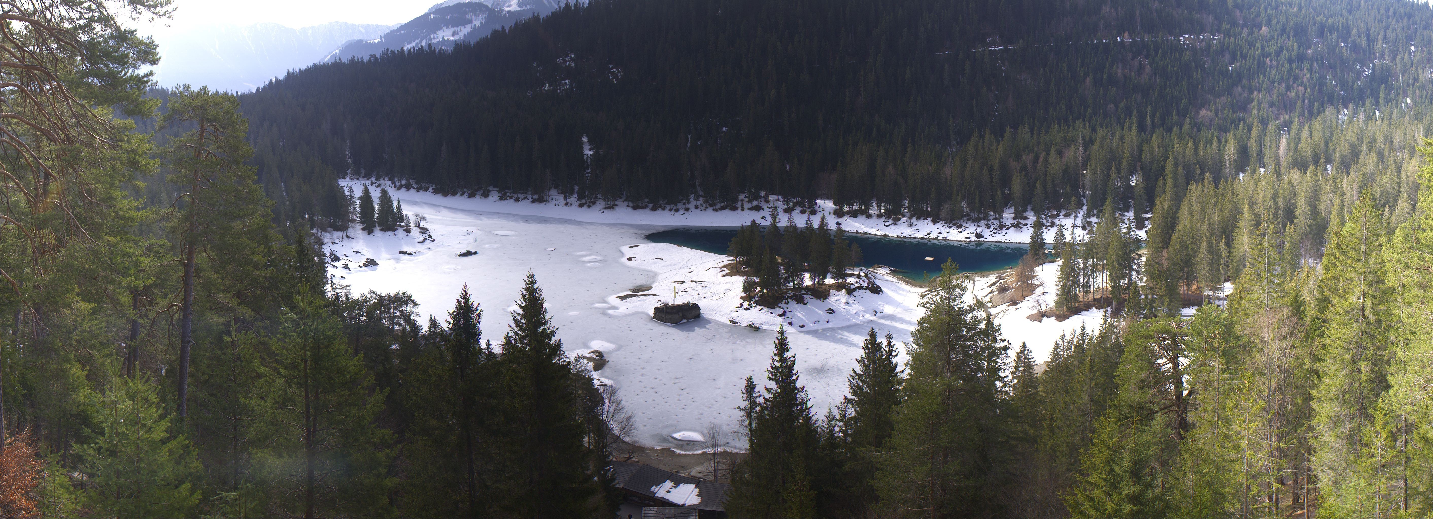 Archiv Foto Webcam Flims: Caumasee