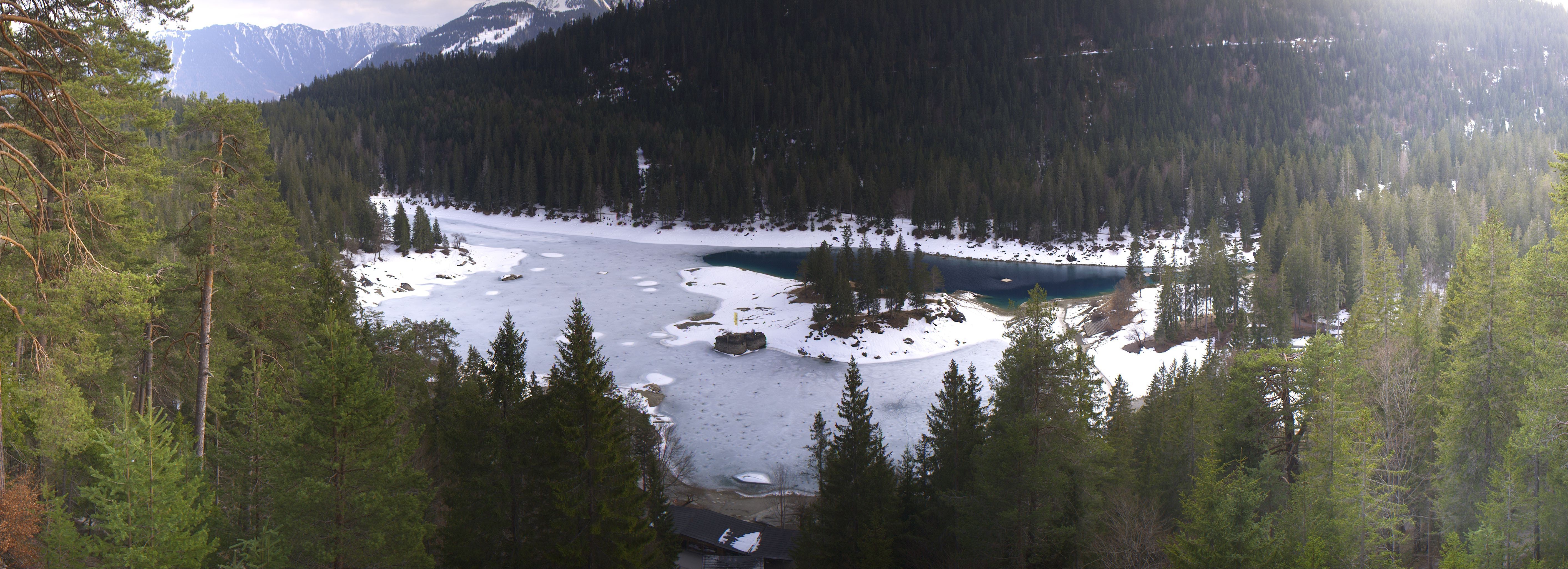 Archiv Foto Webcam Flims: Caumasee