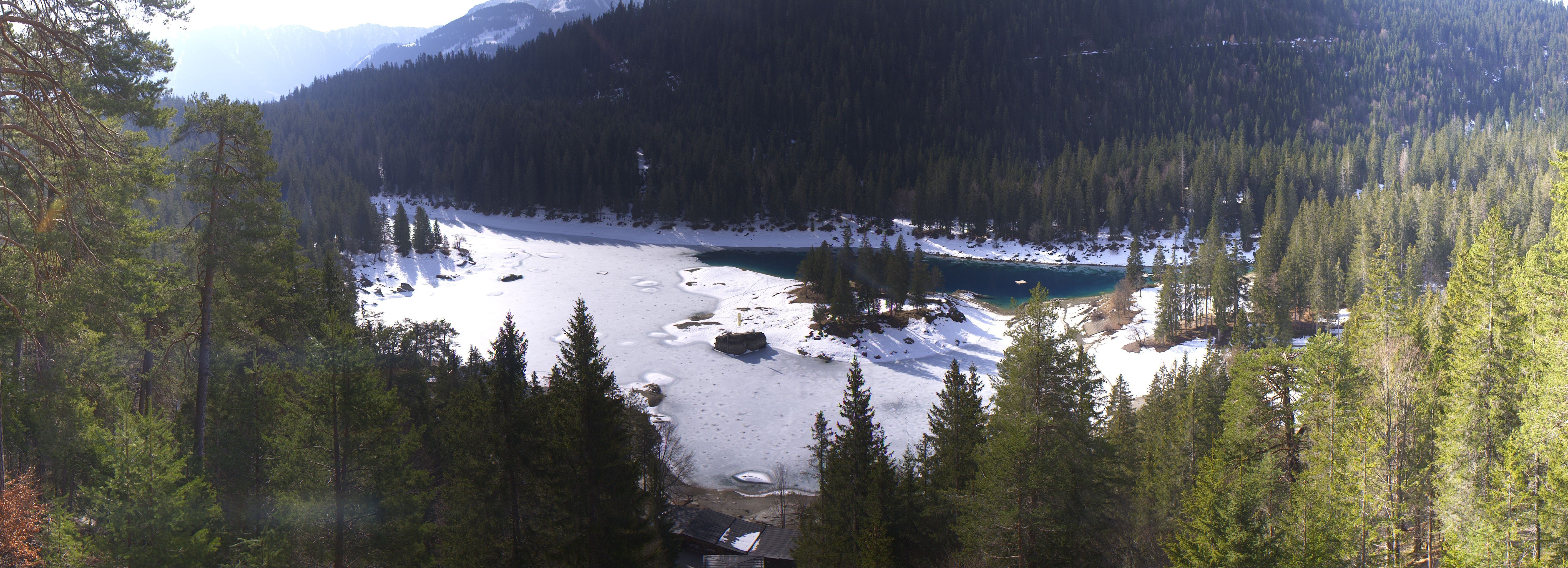 Archiv Foto Webcam Flims: Caumasee