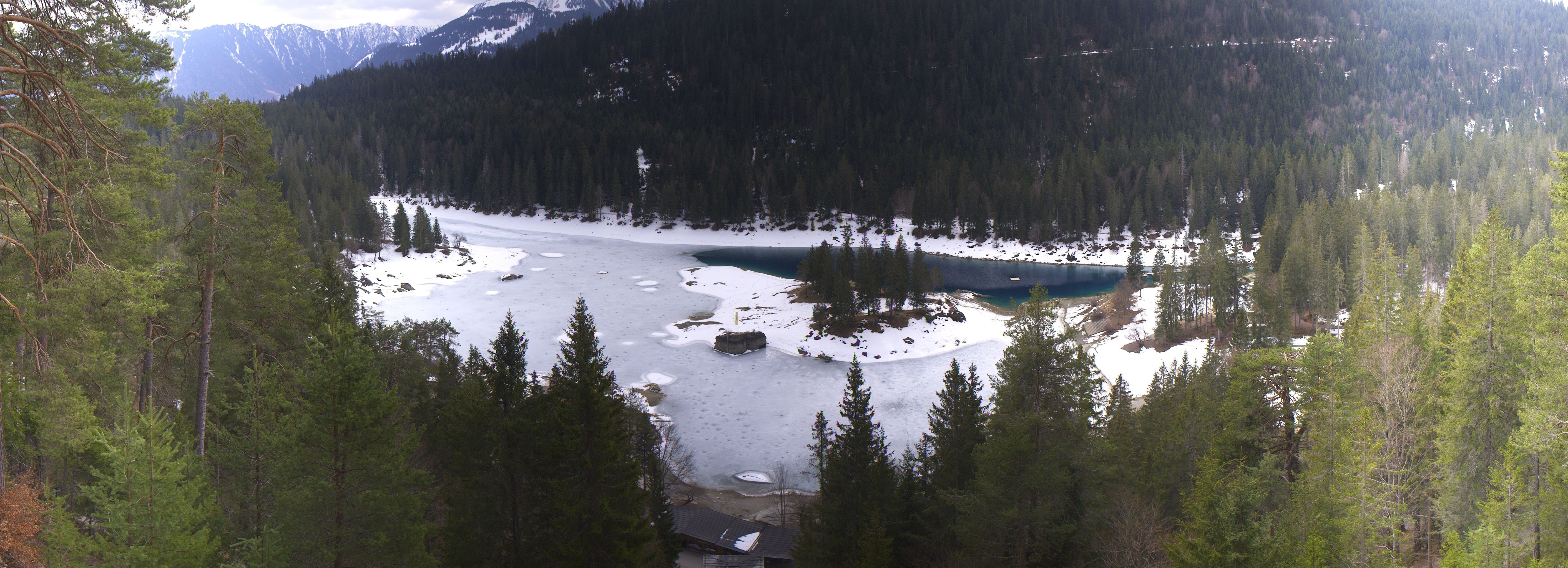 Archiv Foto Webcam Flims: Caumasee