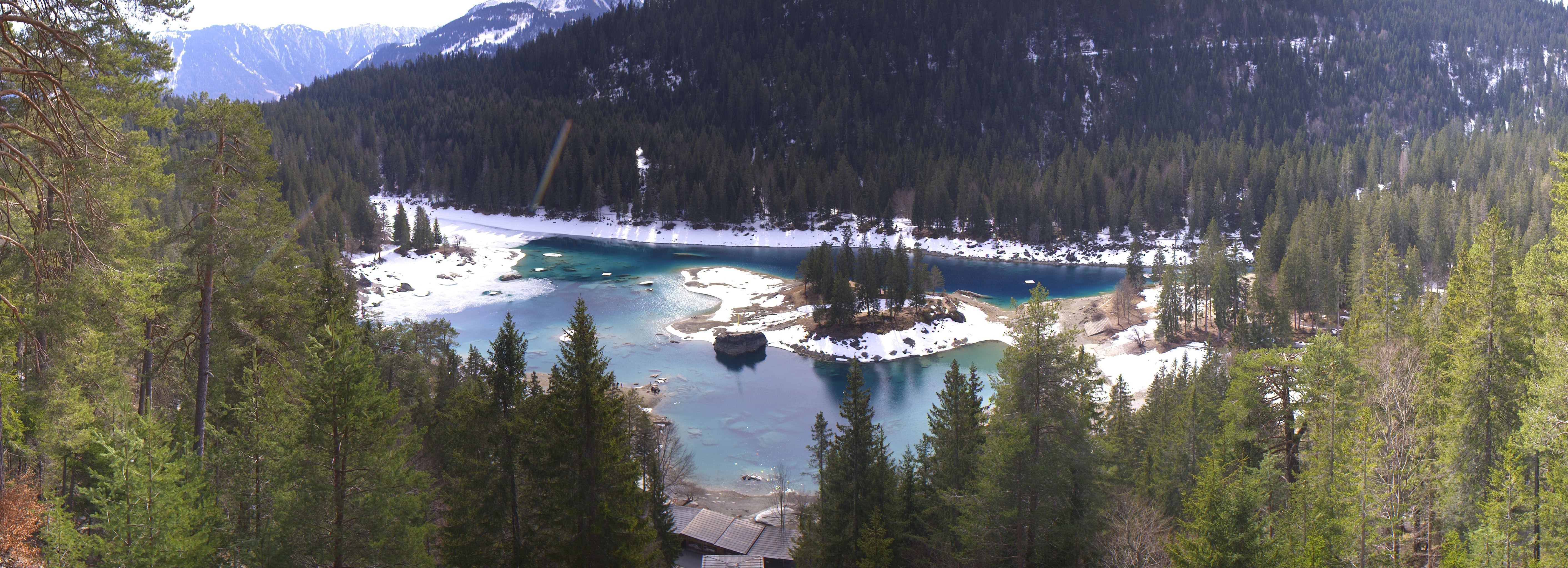 Archiv Foto Webcam Flims: Caumasee