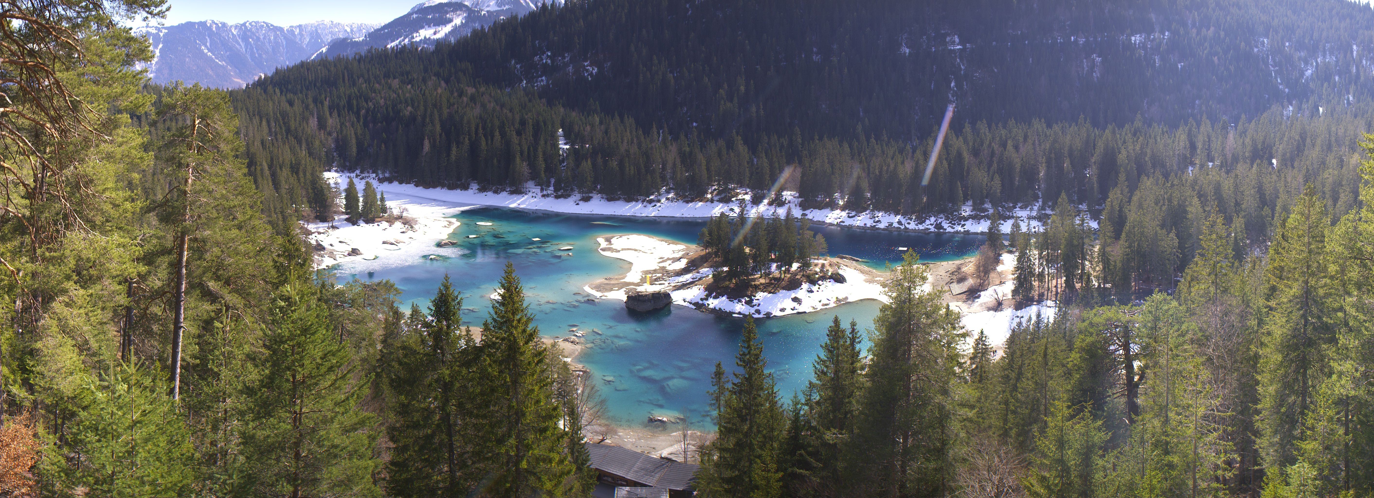 Archiv Foto Webcam Flims: Caumasee