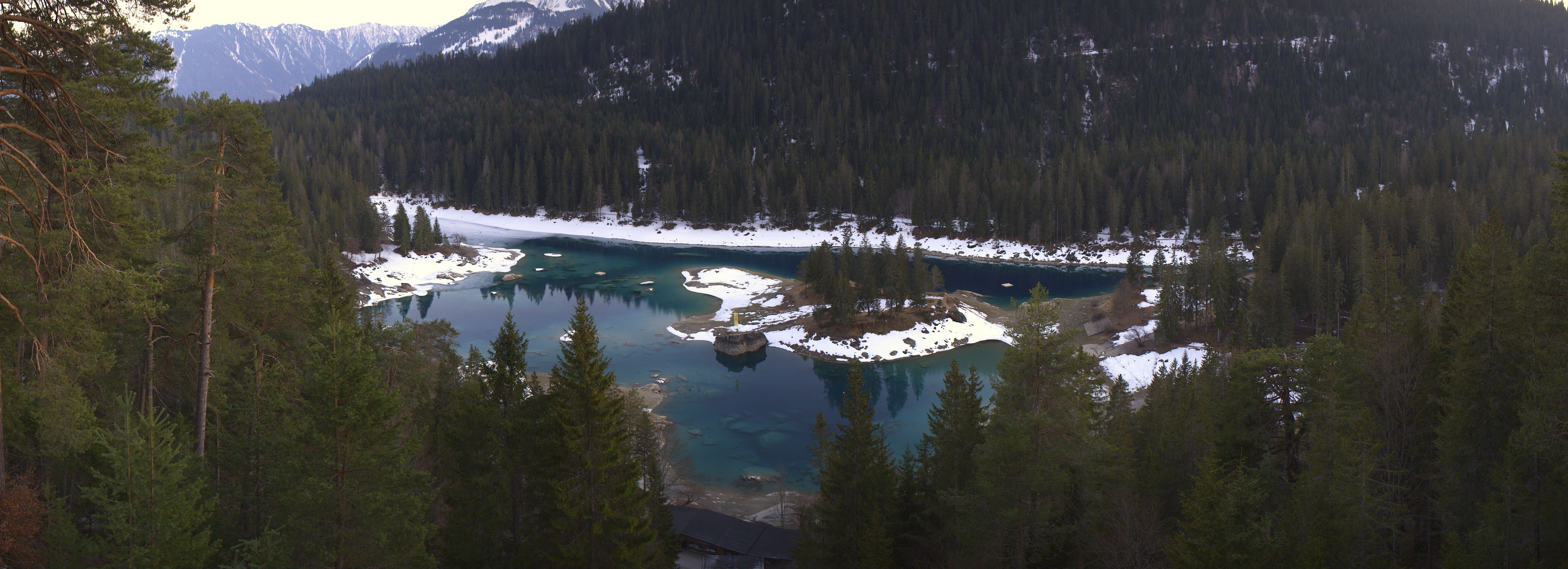 Archiv Foto Webcam Flims: Caumasee