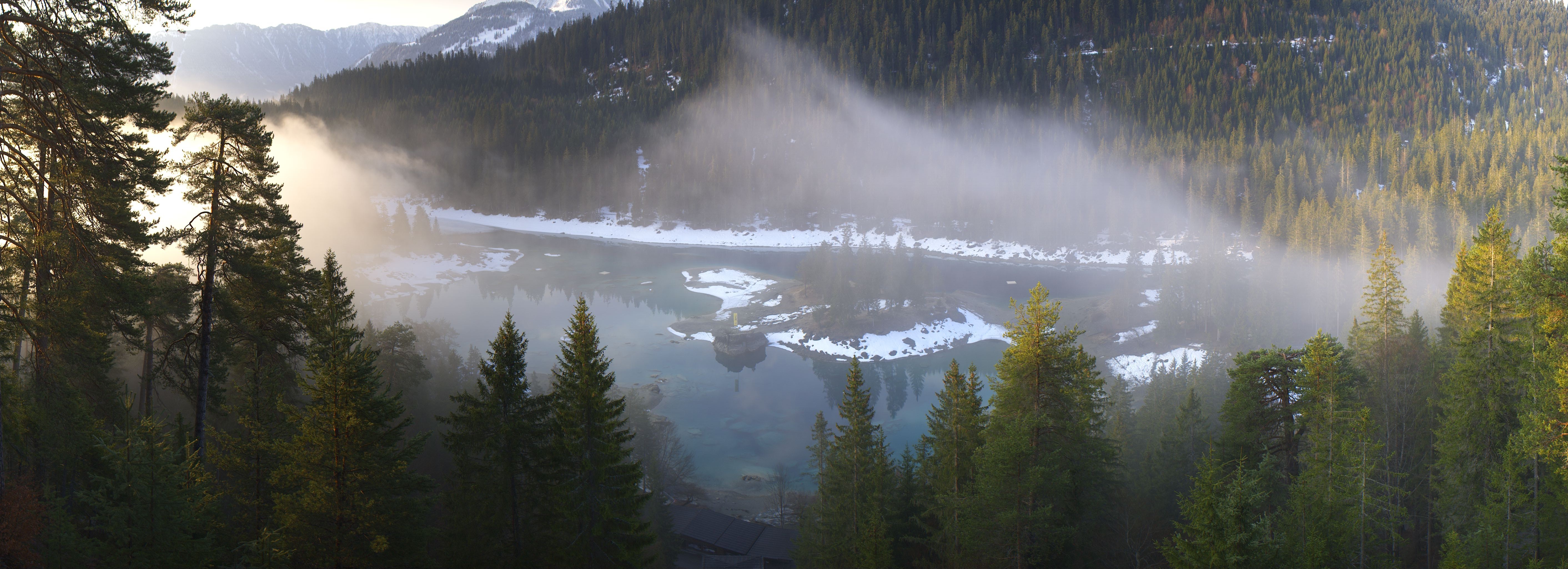 Archiv Foto Webcam Flims: Caumasee