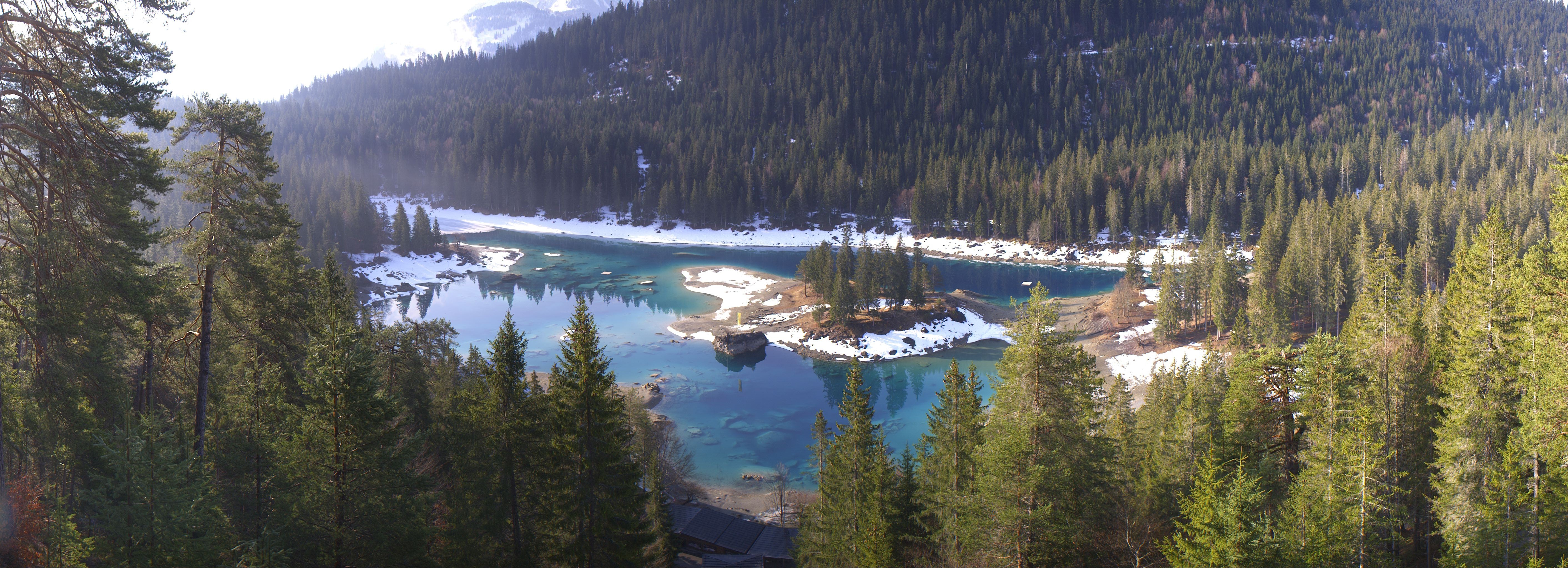 Archiv Foto Webcam Flims: Caumasee