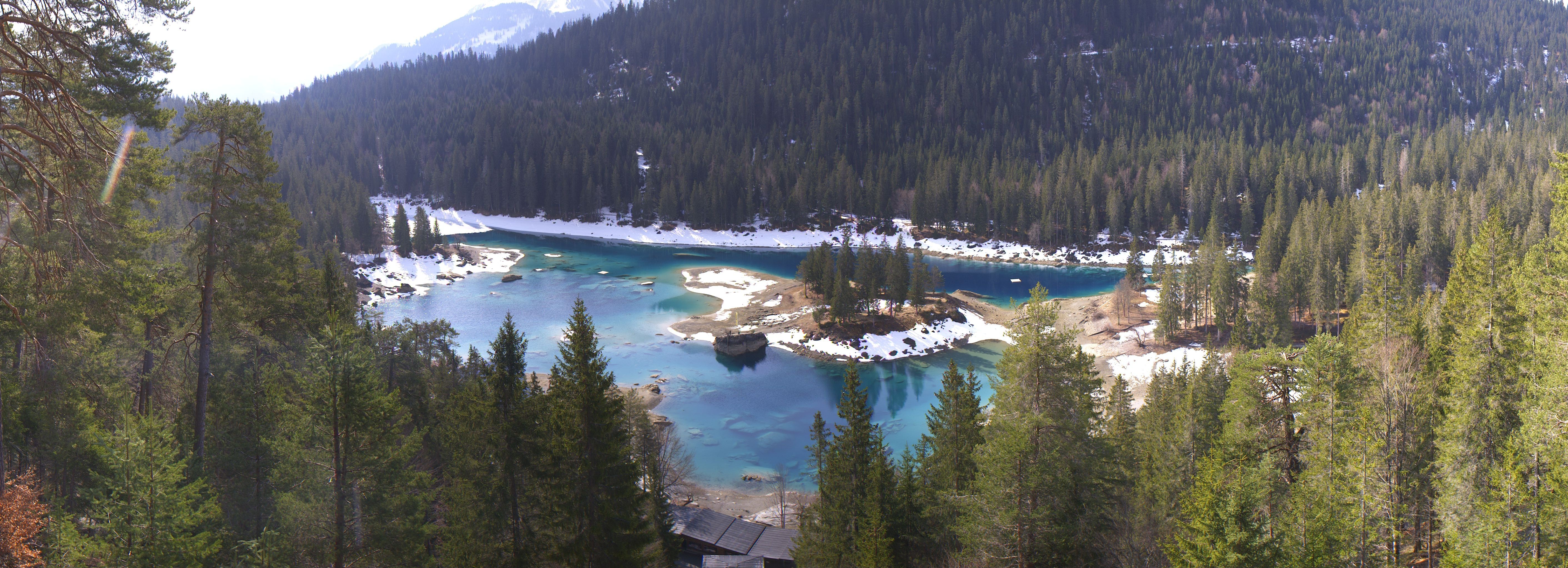 Archiv Foto Webcam Flims: Caumasee
