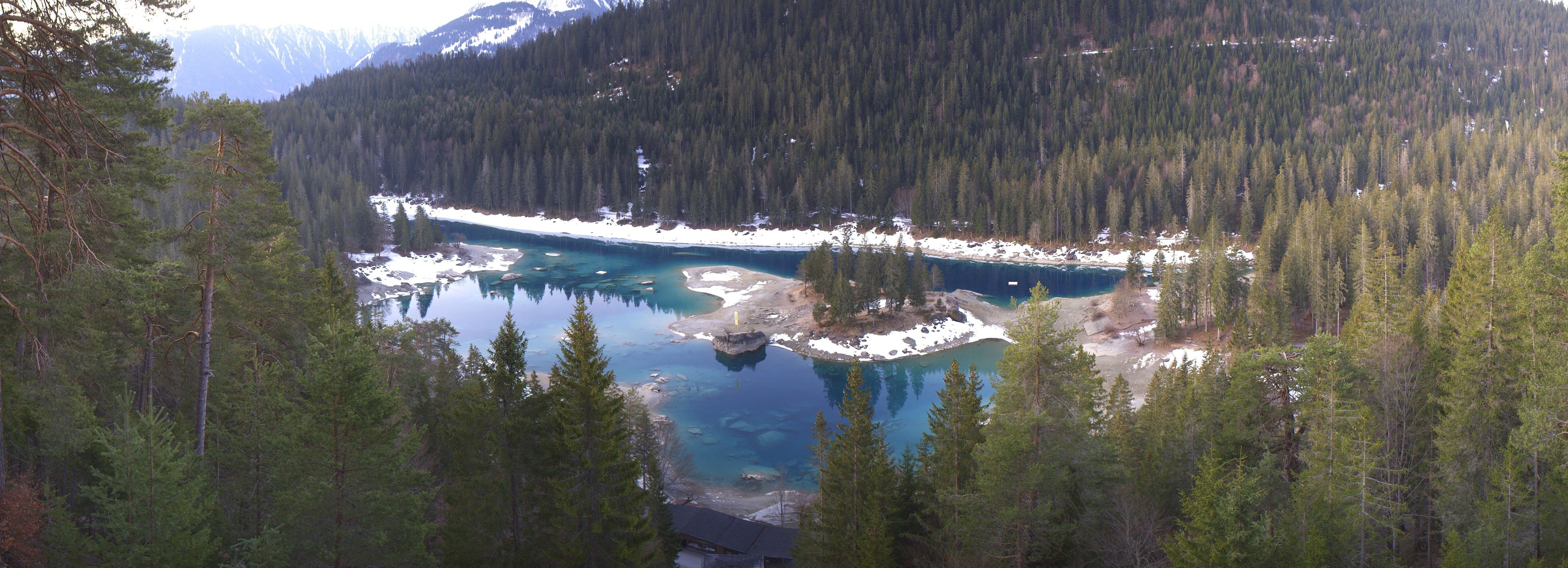 Archiv Foto Webcam Flims: Caumasee