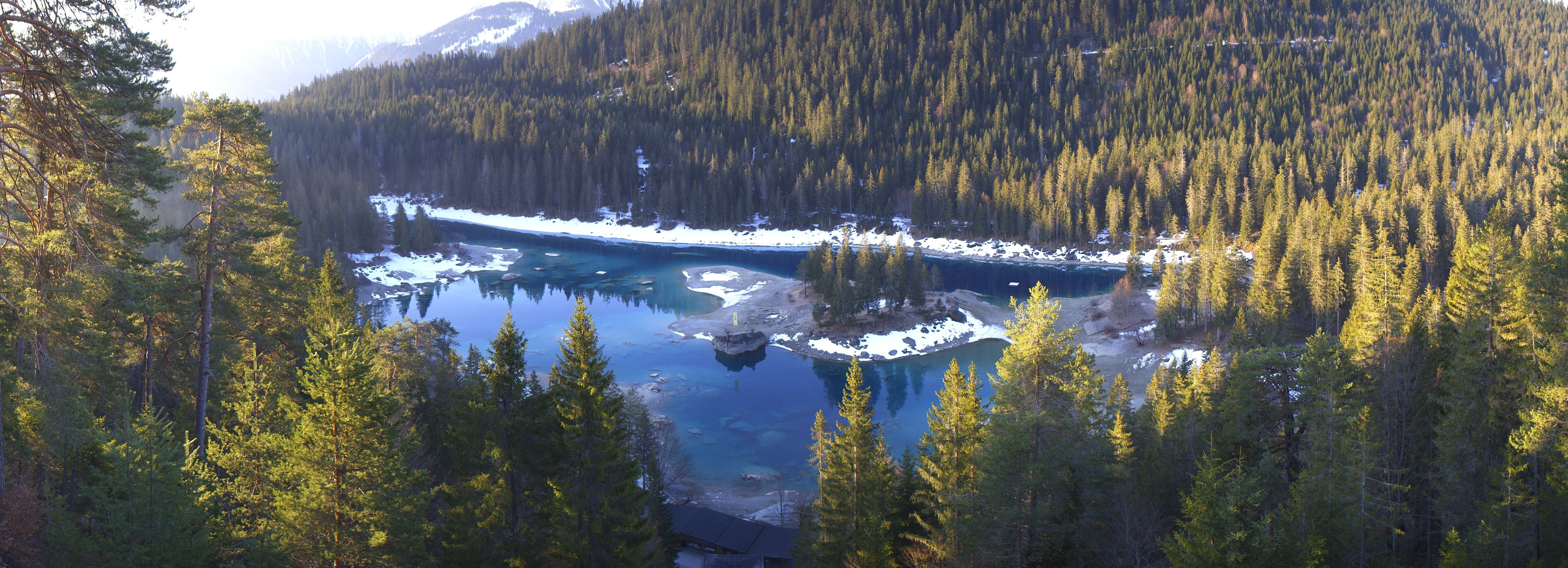 Archiv Foto Webcam Flims: Caumasee