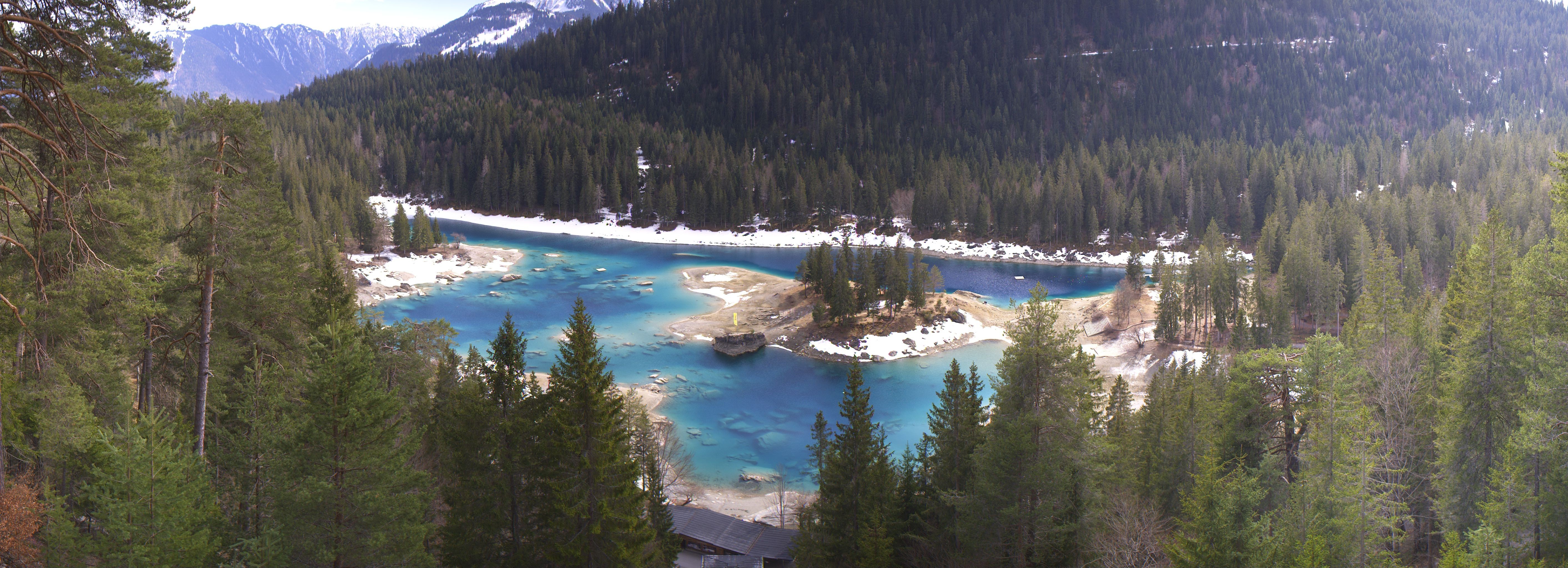 Archiv Foto Webcam Flims: Caumasee