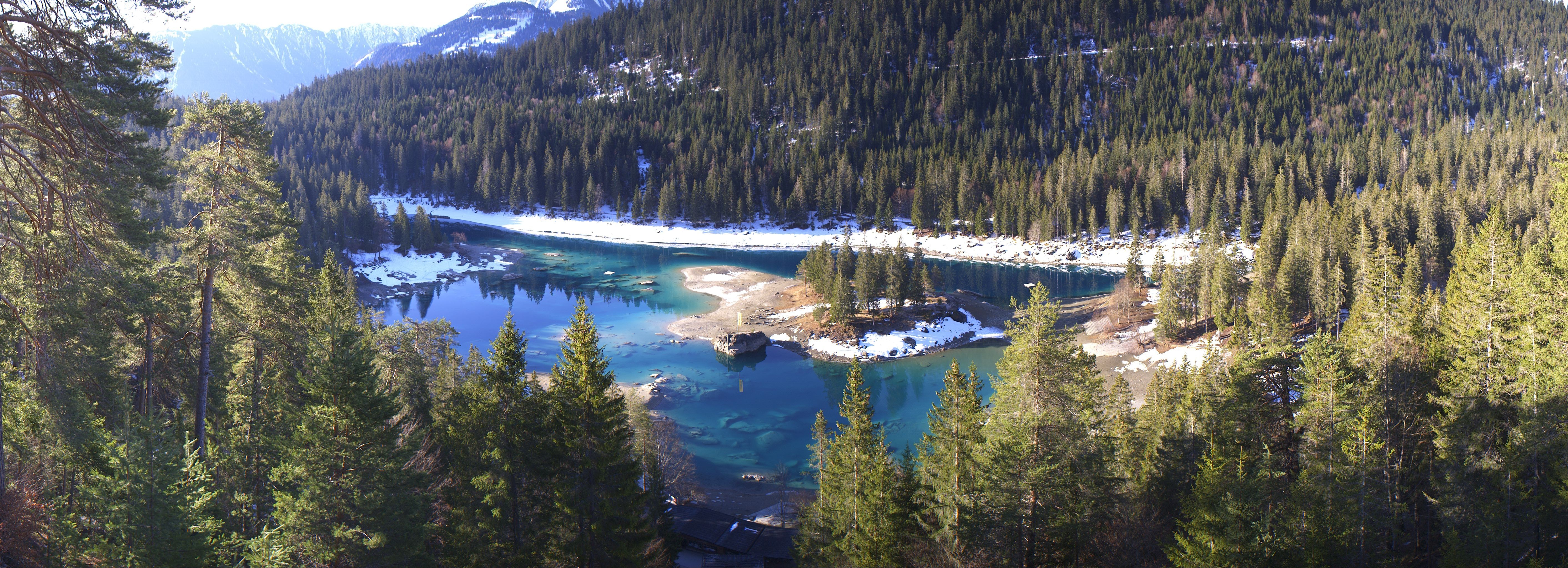 Archiv Foto Webcam Flims: Caumasee