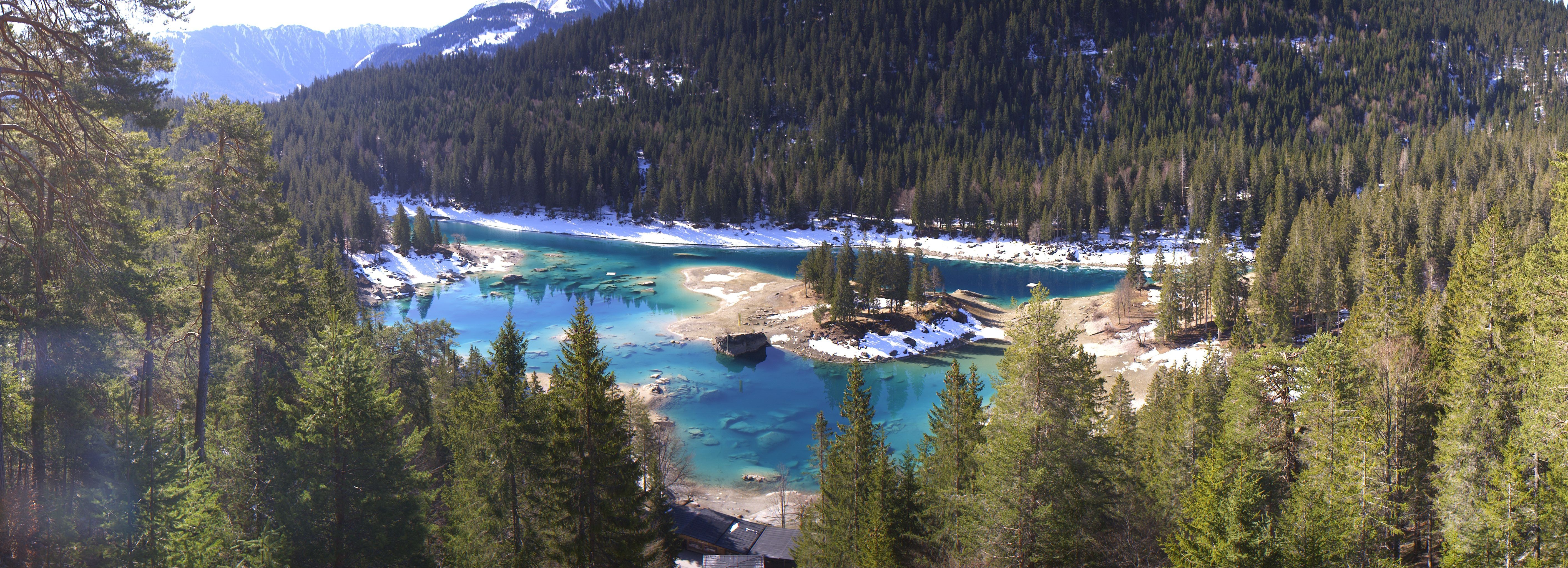 Archiv Foto Webcam Flims: Caumasee