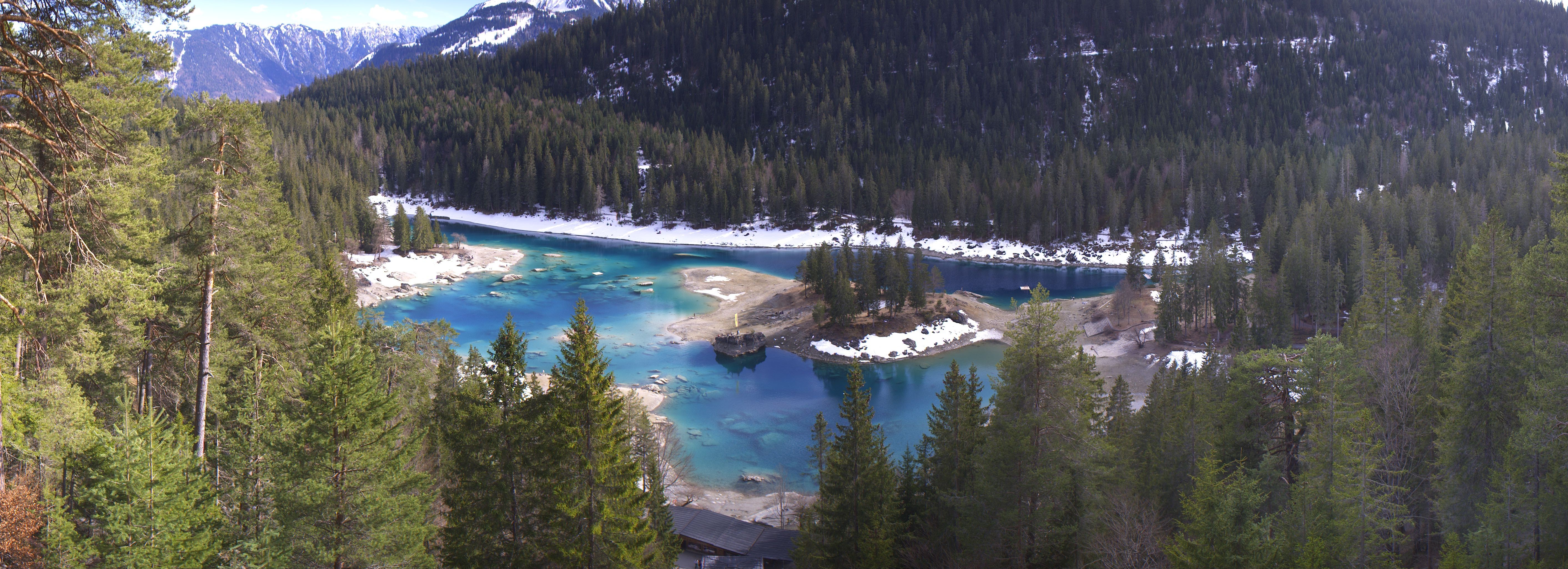 Archiv Foto Webcam Flims: Caumasee