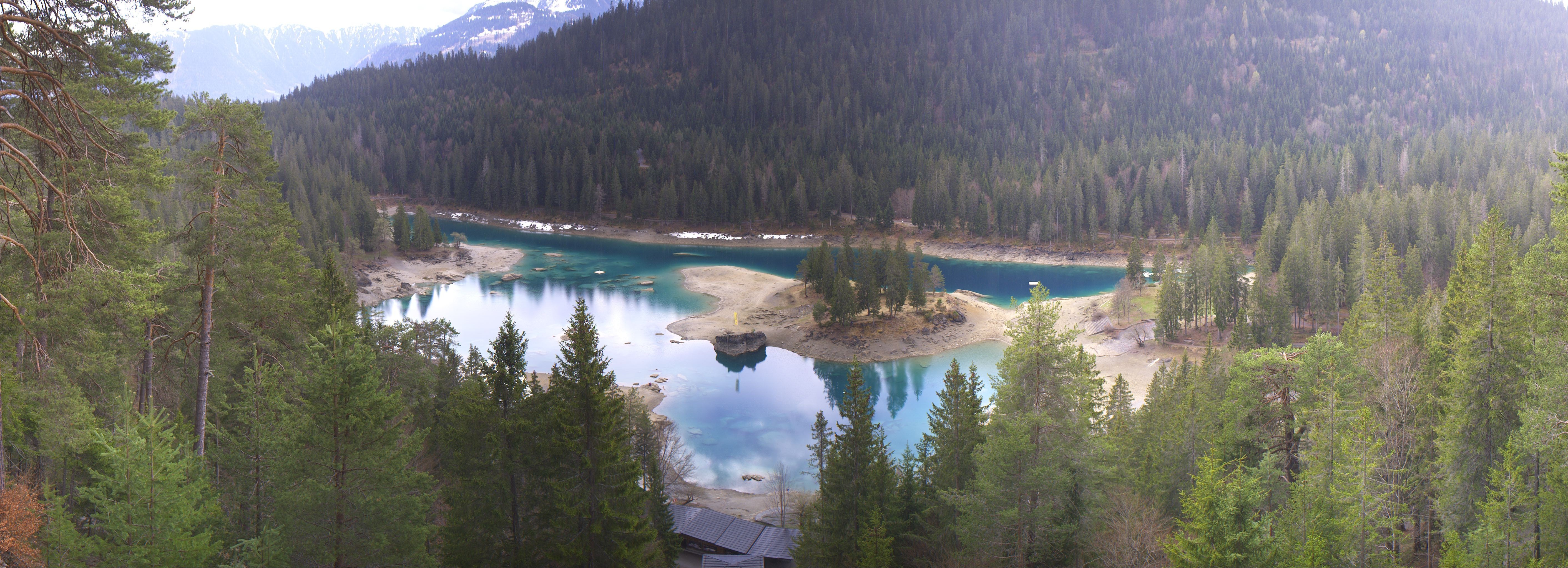 Archiv Foto Webcam Flims: Caumasee