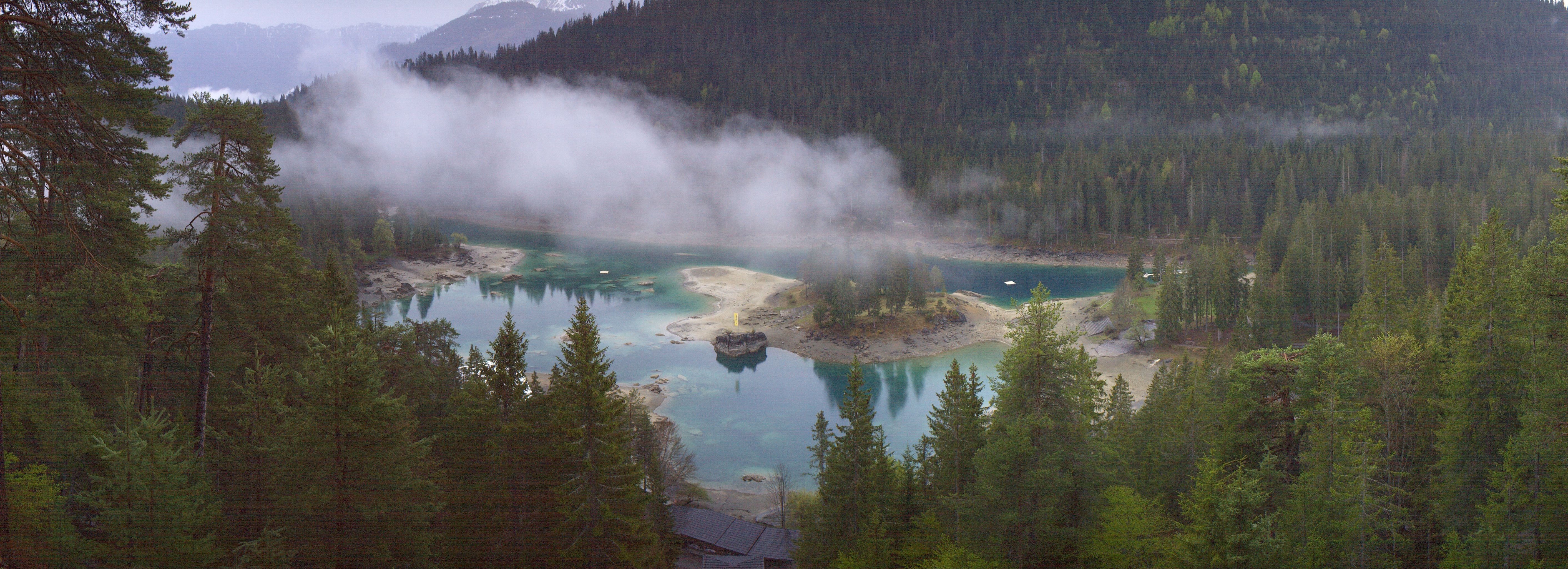 Archiv Foto Webcam Flims: Caumasee