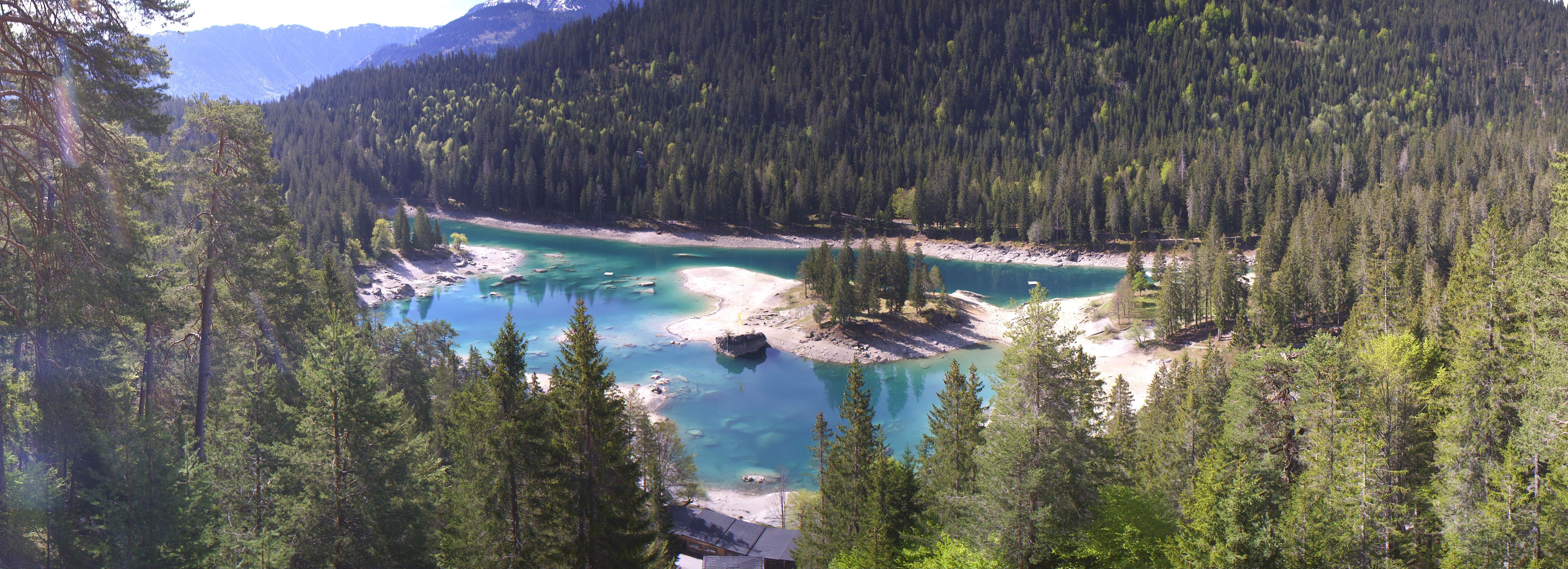 Archiv Foto Webcam Flims: Caumasee