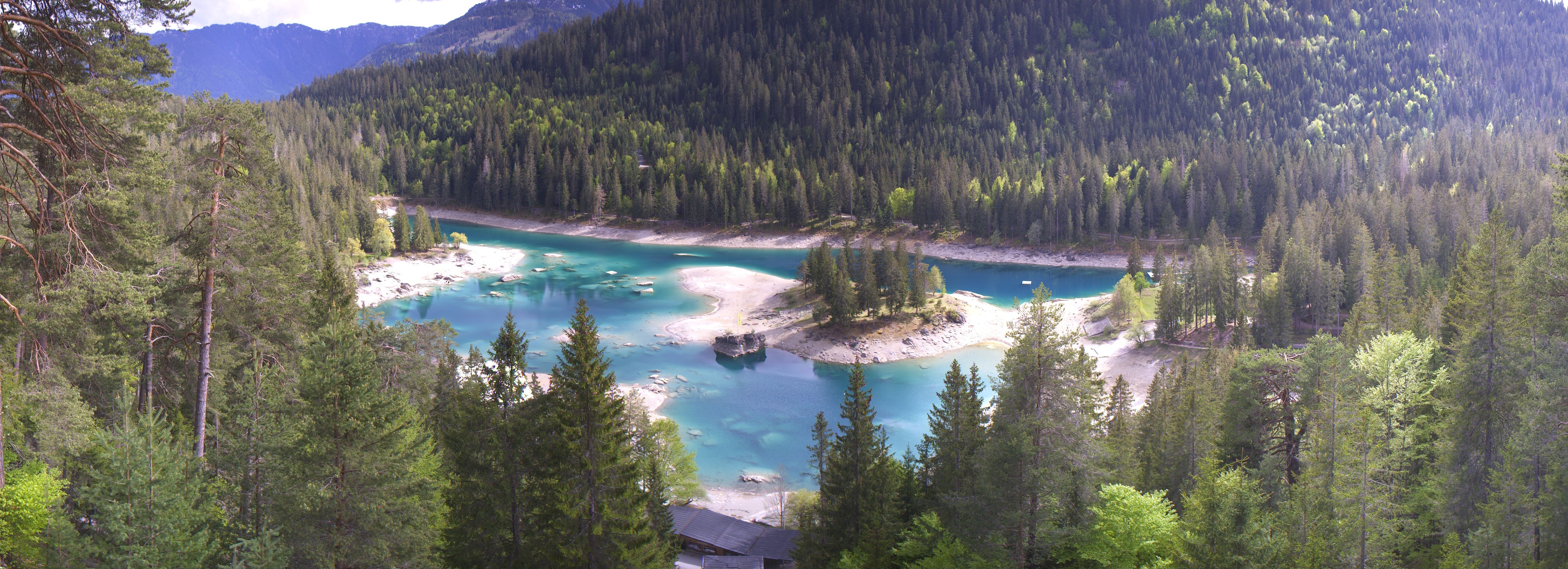 Archiv Foto Webcam Flims: Caumasee