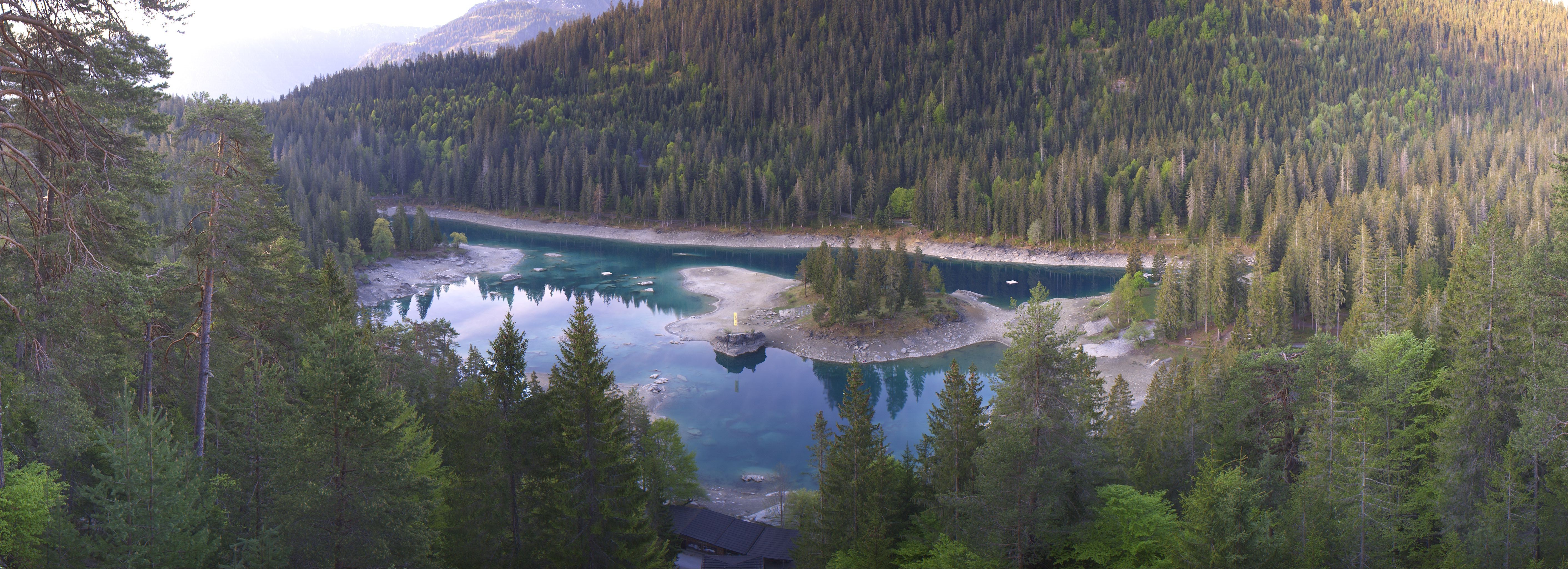Archiv Foto Webcam Flims: Caumasee