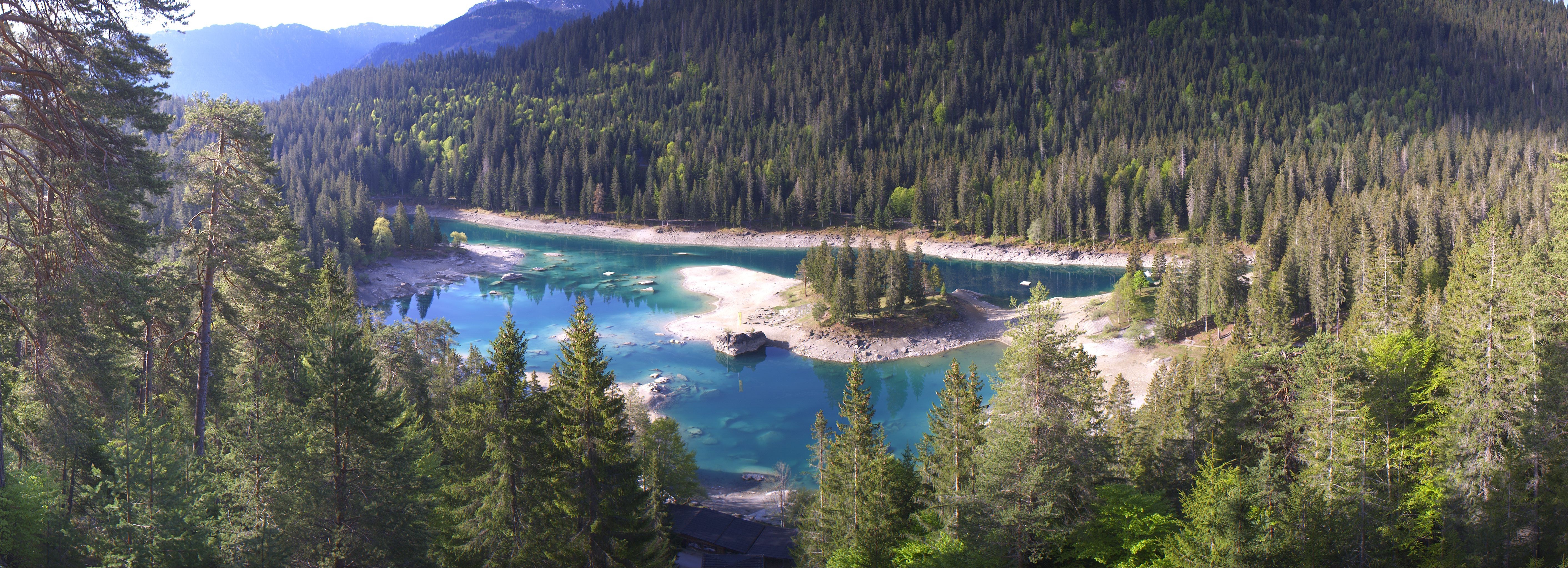 Archiv Foto Webcam Flims: Caumasee