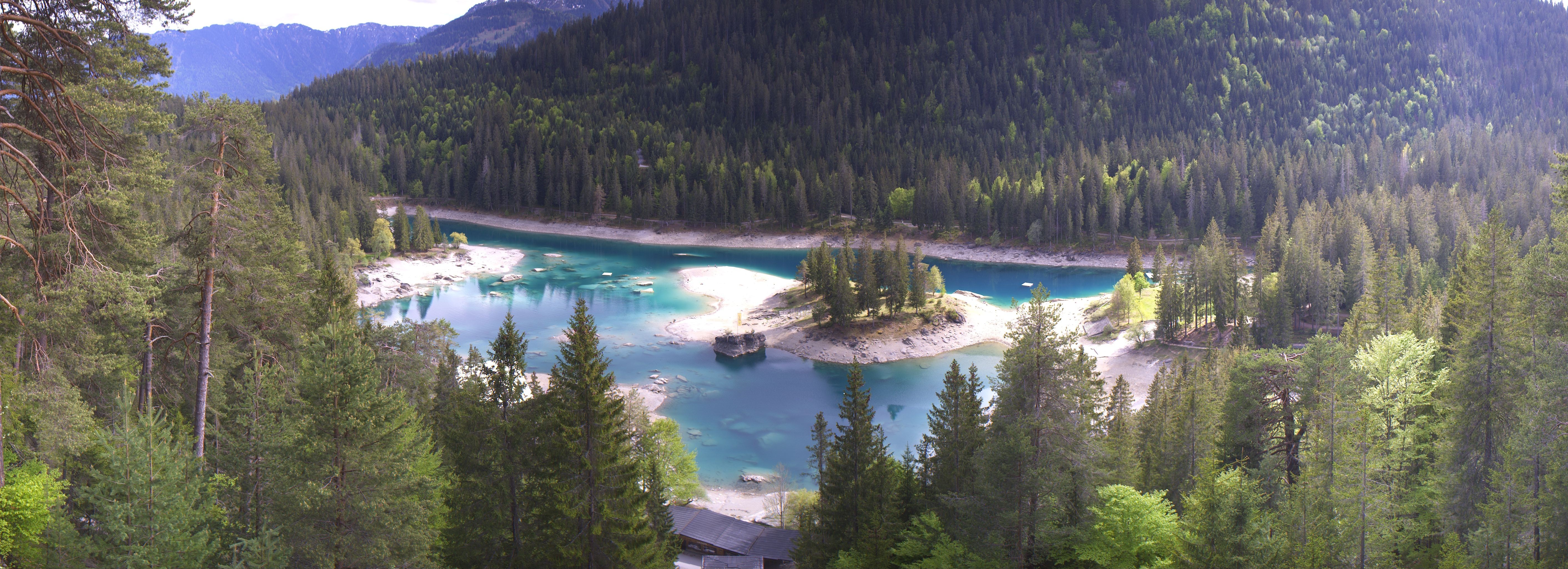 Archiv Foto Webcam Flims: Caumasee