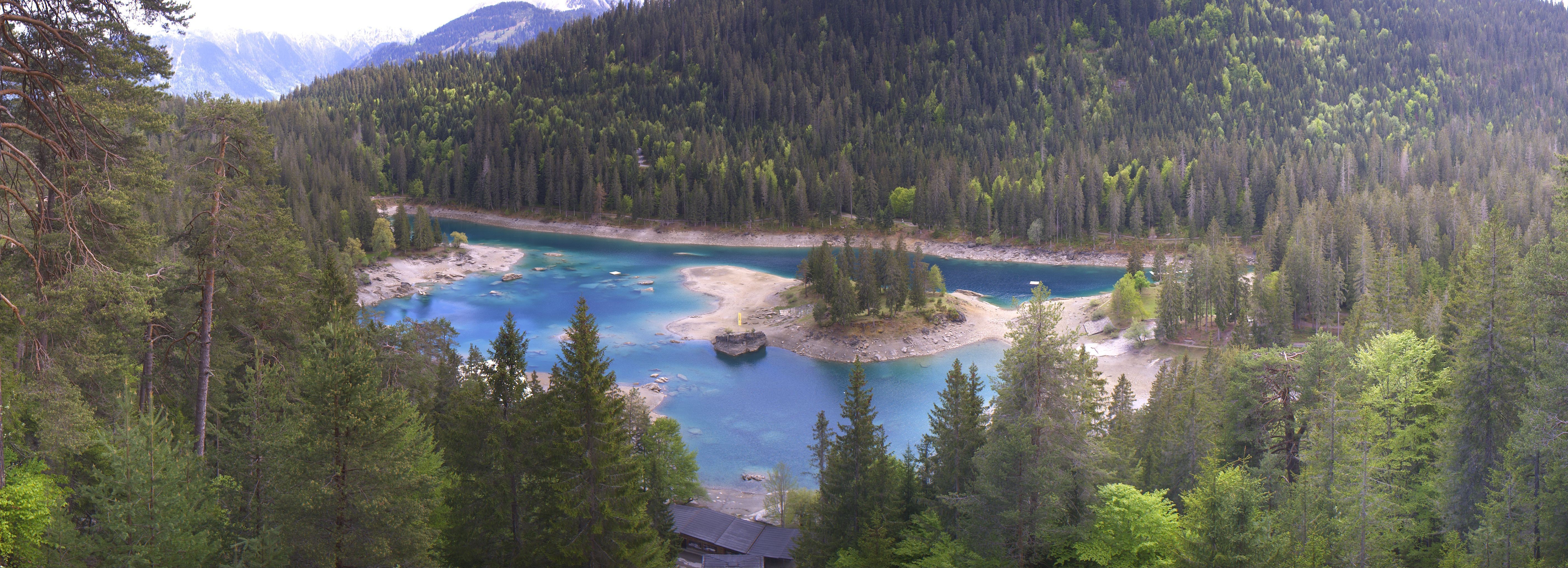 Archiv Foto Webcam Flims: Caumasee