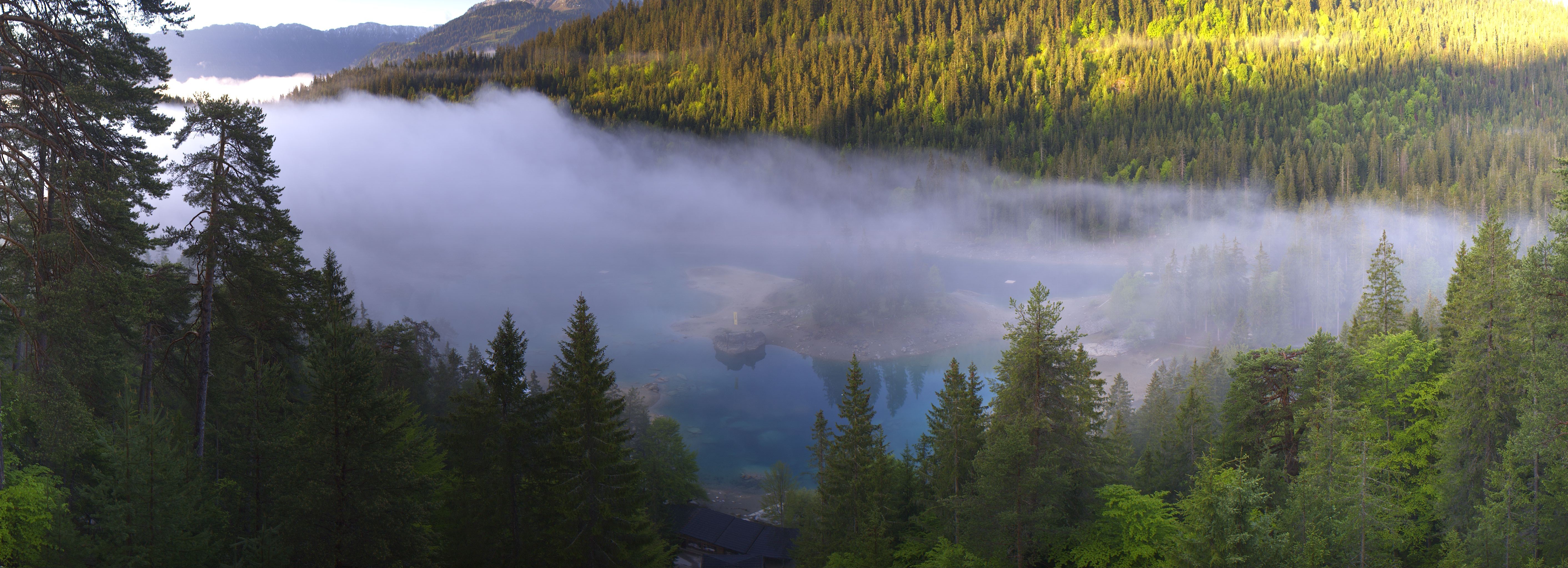 Archiv Foto Webcam Flims: Caumasee