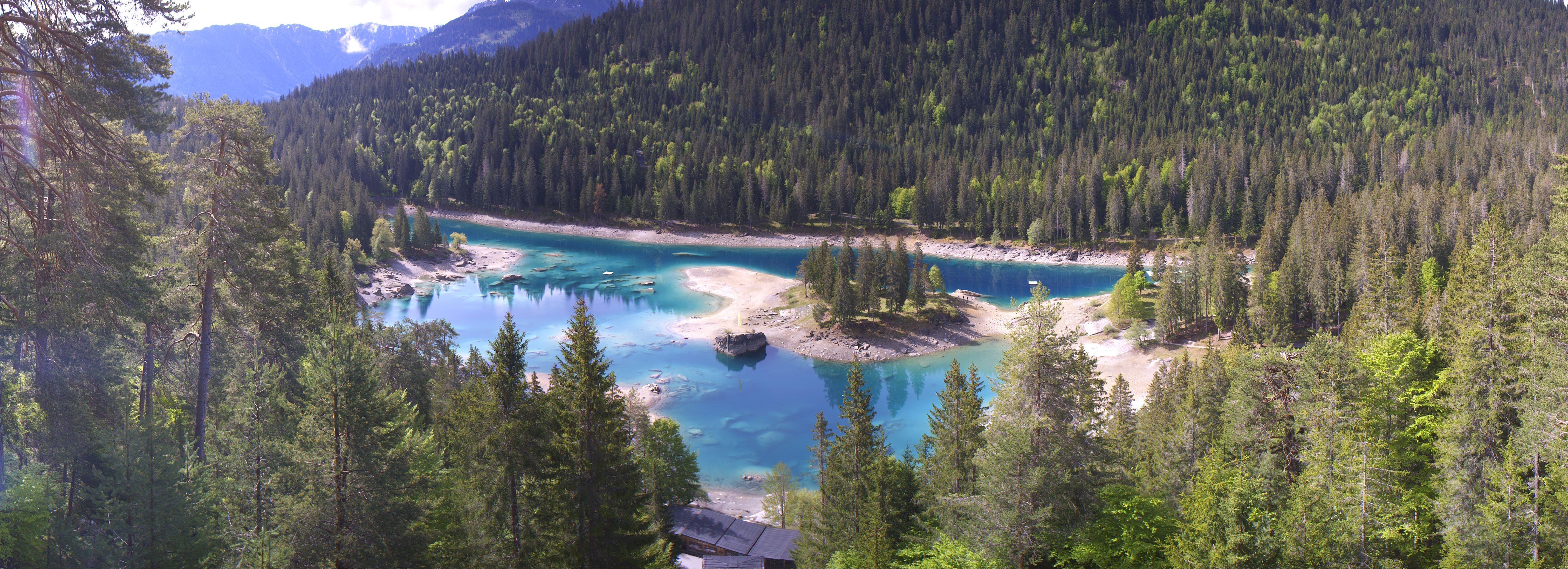 Archiv Foto Webcam Flims: Caumasee