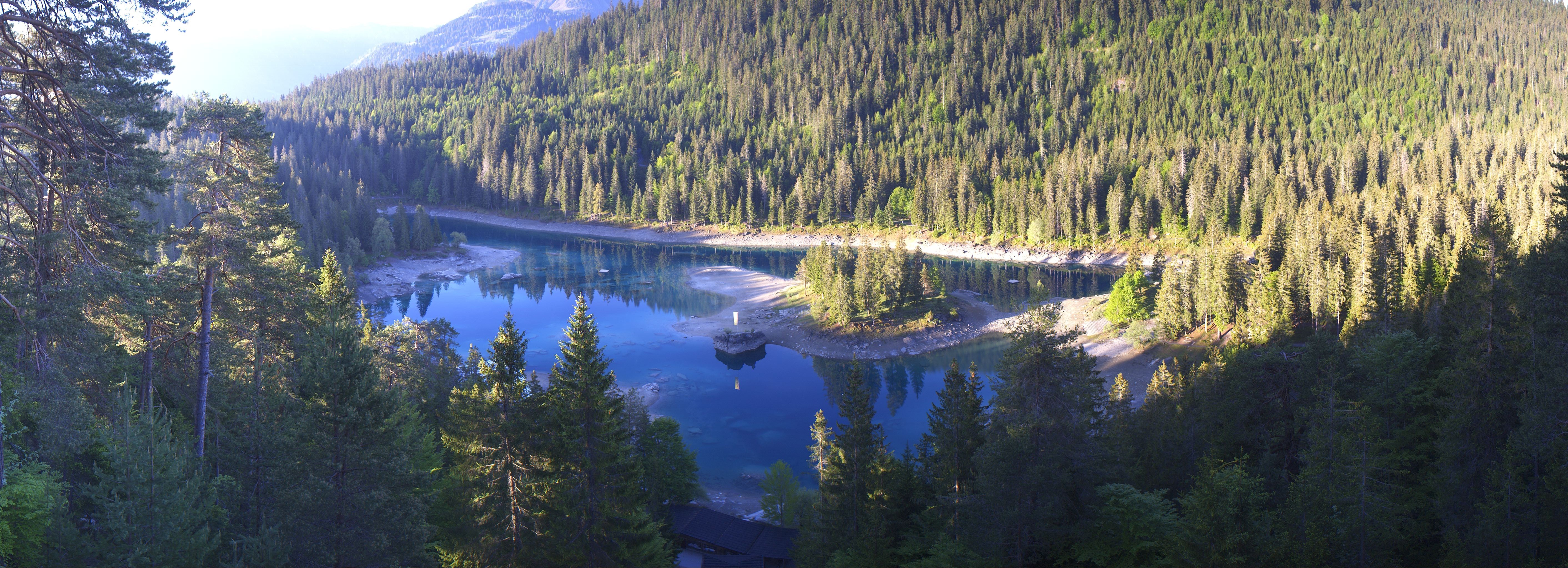 Archiv Foto Webcam Flims: Caumasee
