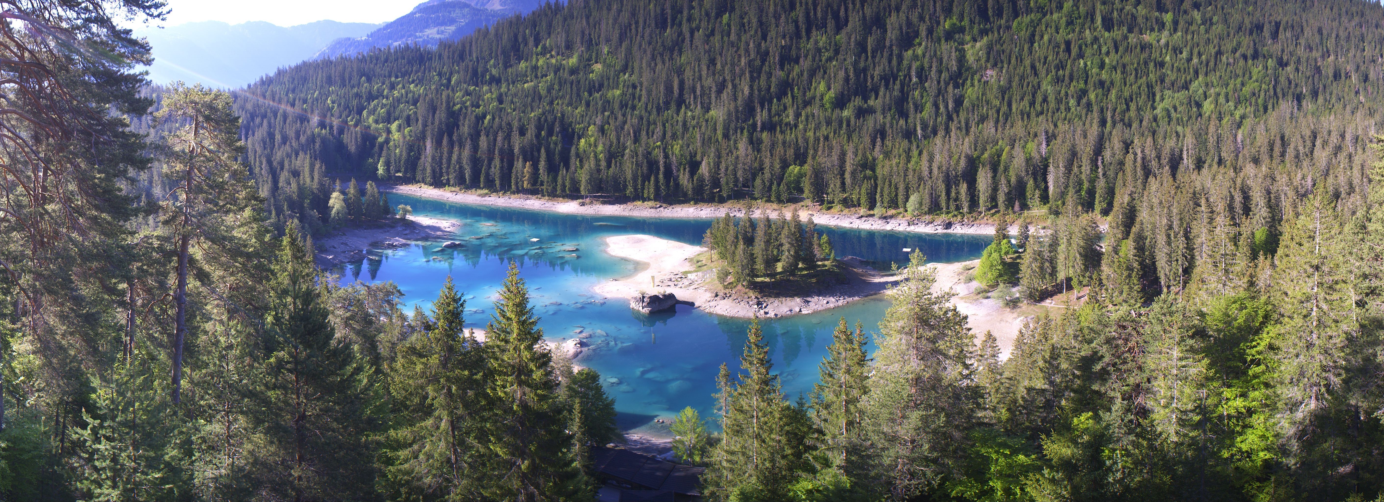 Archiv Foto Webcam Flims: Caumasee