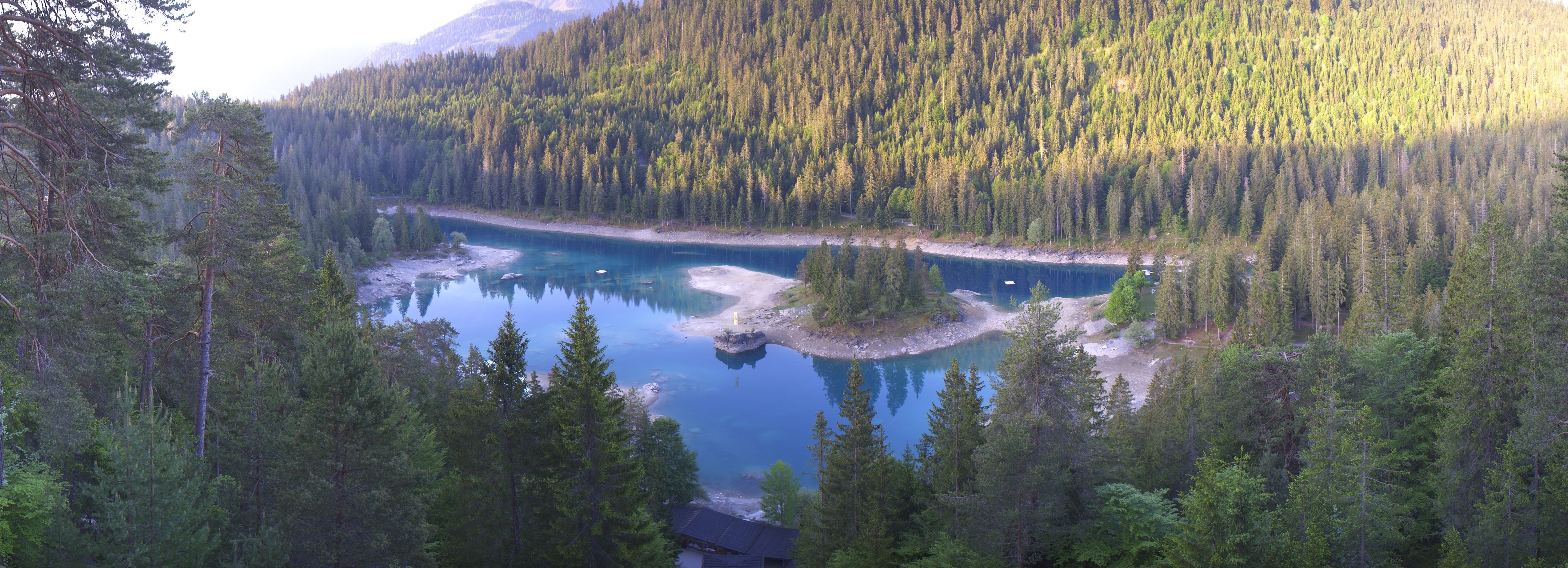 Archiv Foto Webcam Flims: Caumasee