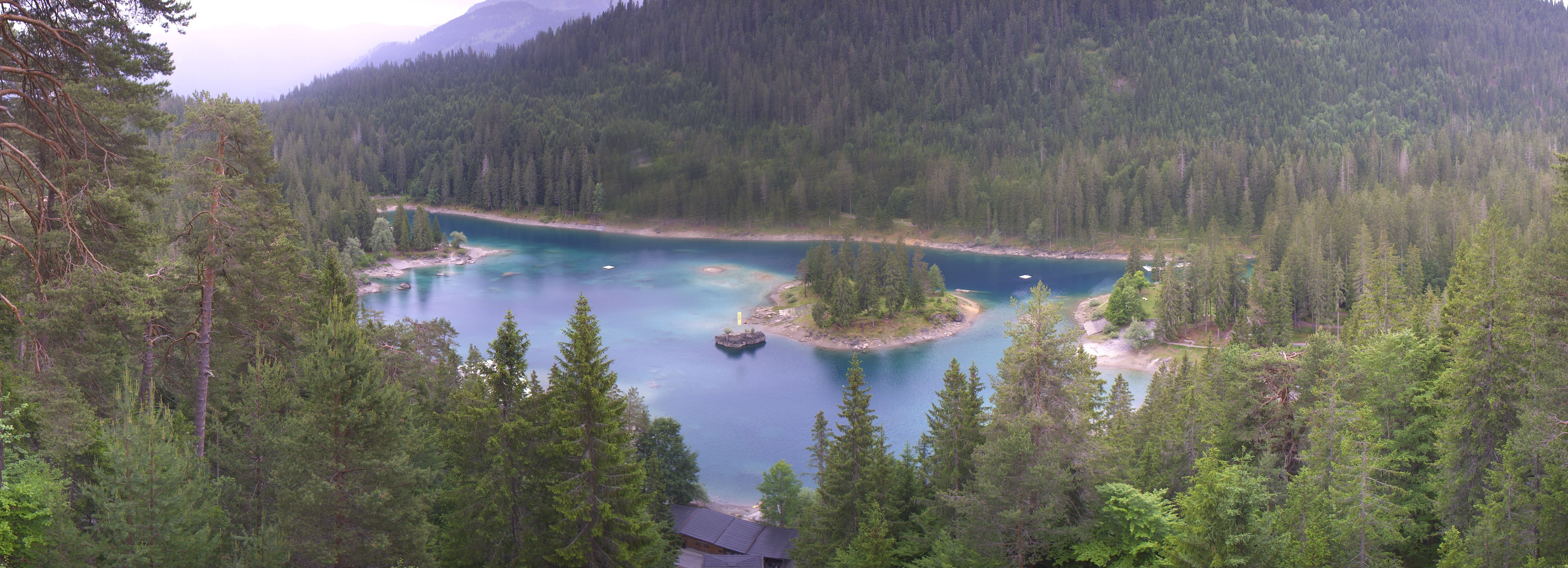 Archiv Foto Webcam Flims: Caumasee