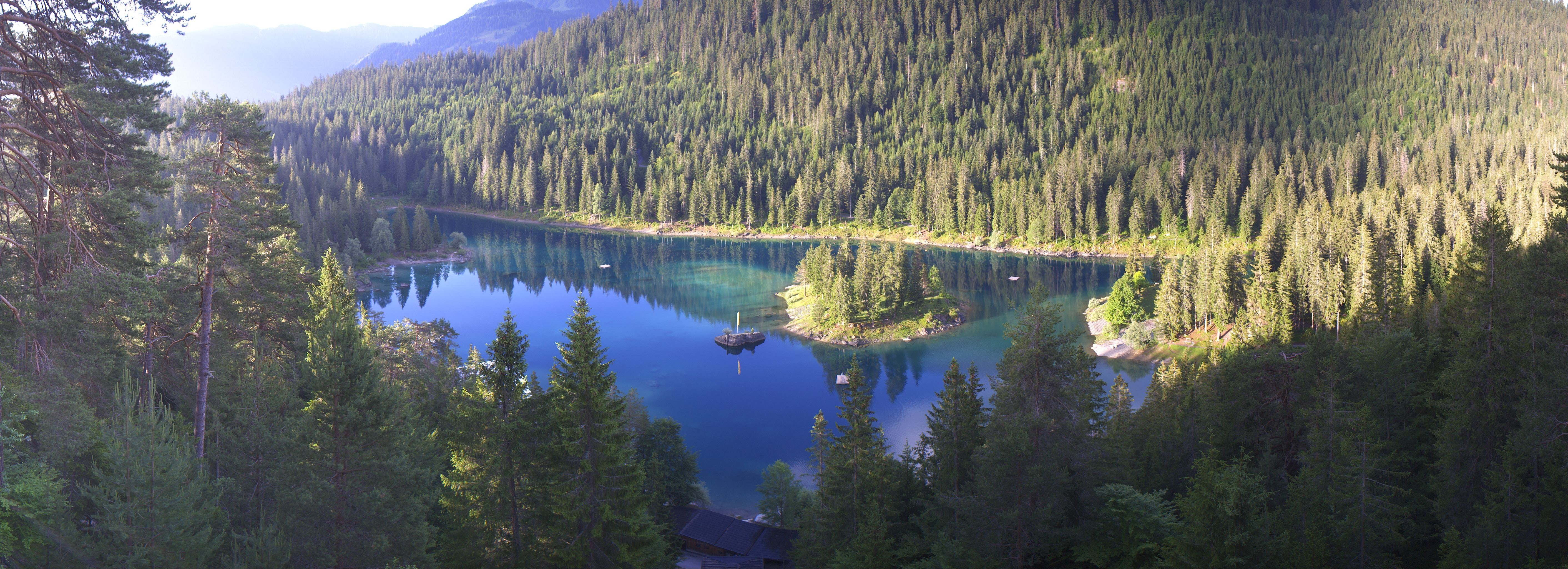 Archiv Foto Webcam Flims: Caumasee