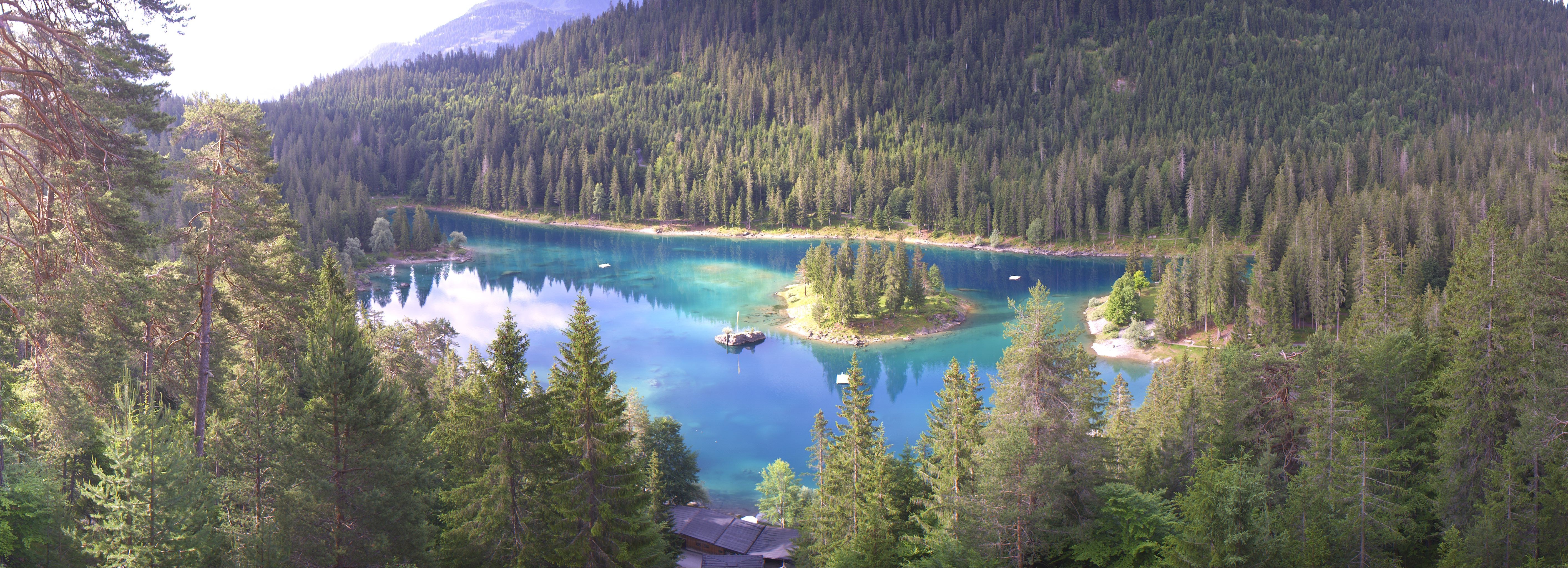Archiv Foto Webcam Flims: Caumasee