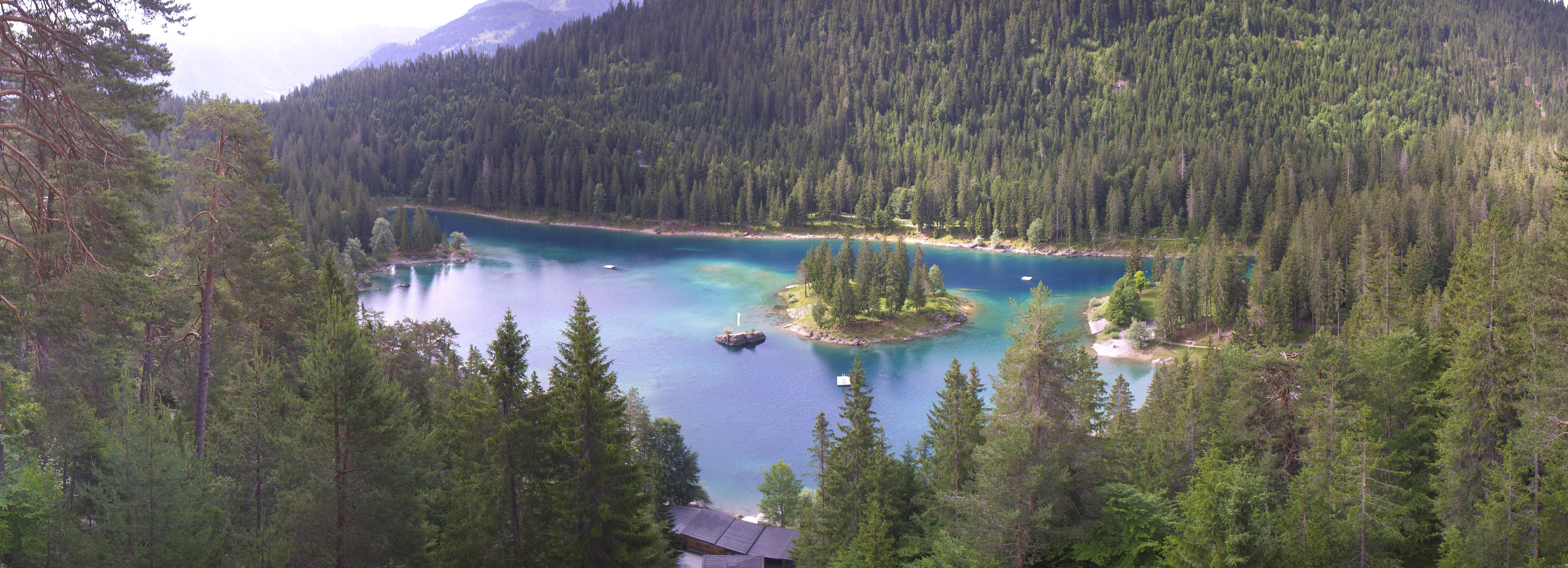 Archiv Foto Webcam Flims: Caumasee