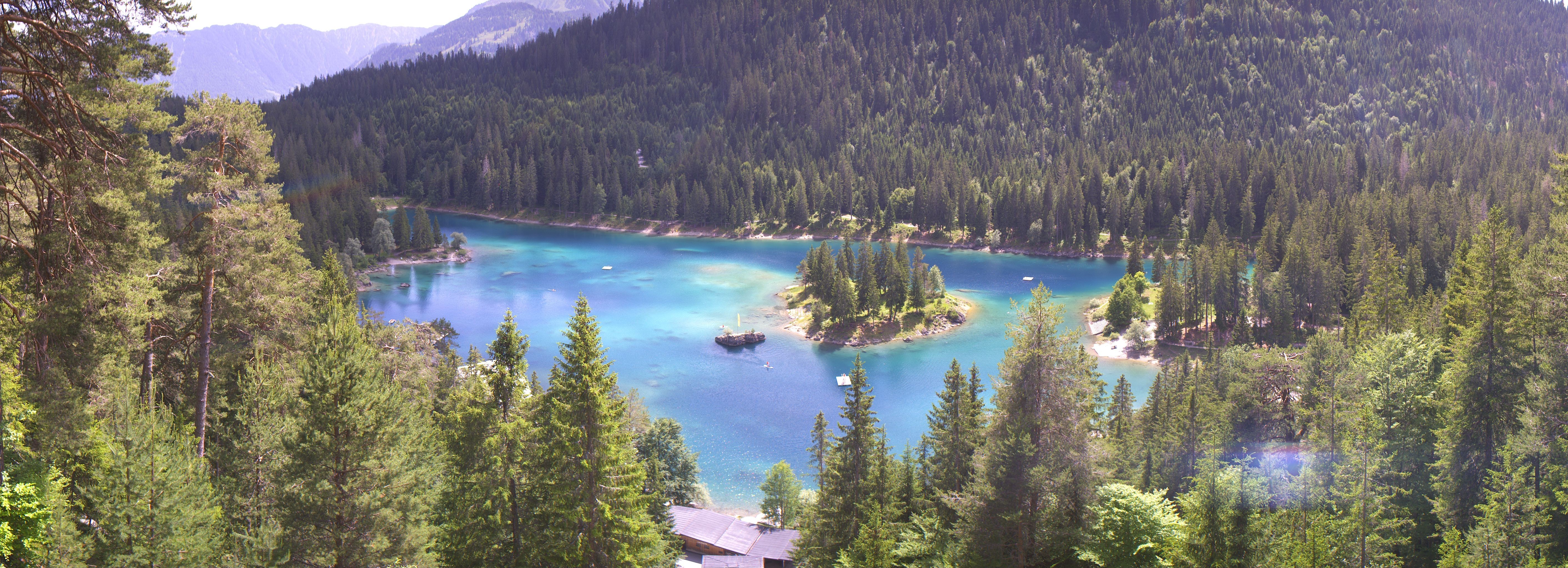 Archiv Foto Webcam Flims: Caumasee