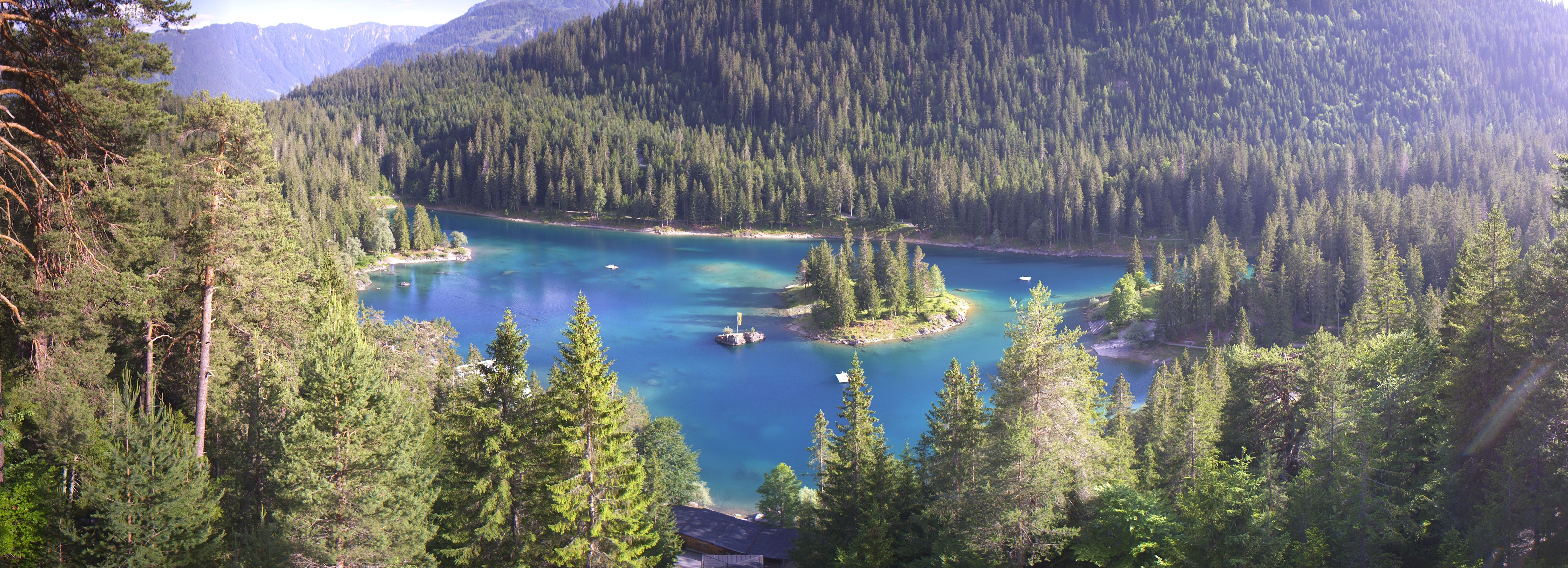 Archiv Foto Webcam Flims: Caumasee