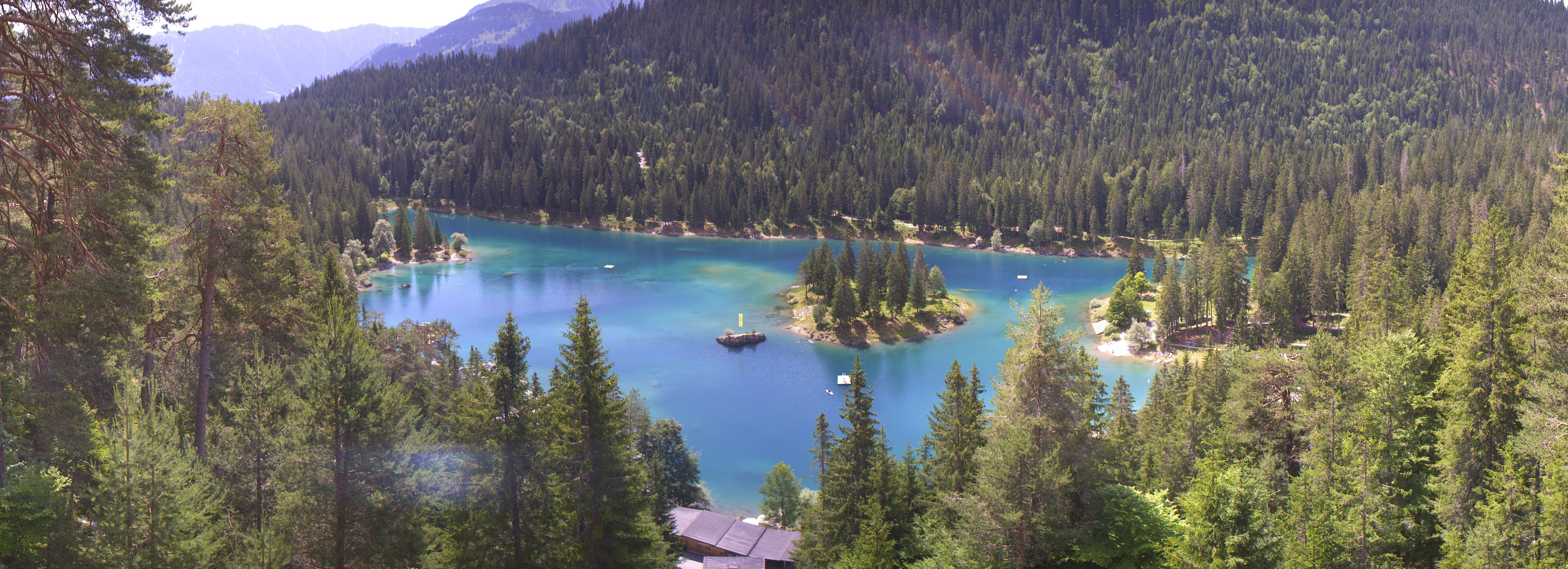 Archiv Foto Webcam Flims: Caumasee