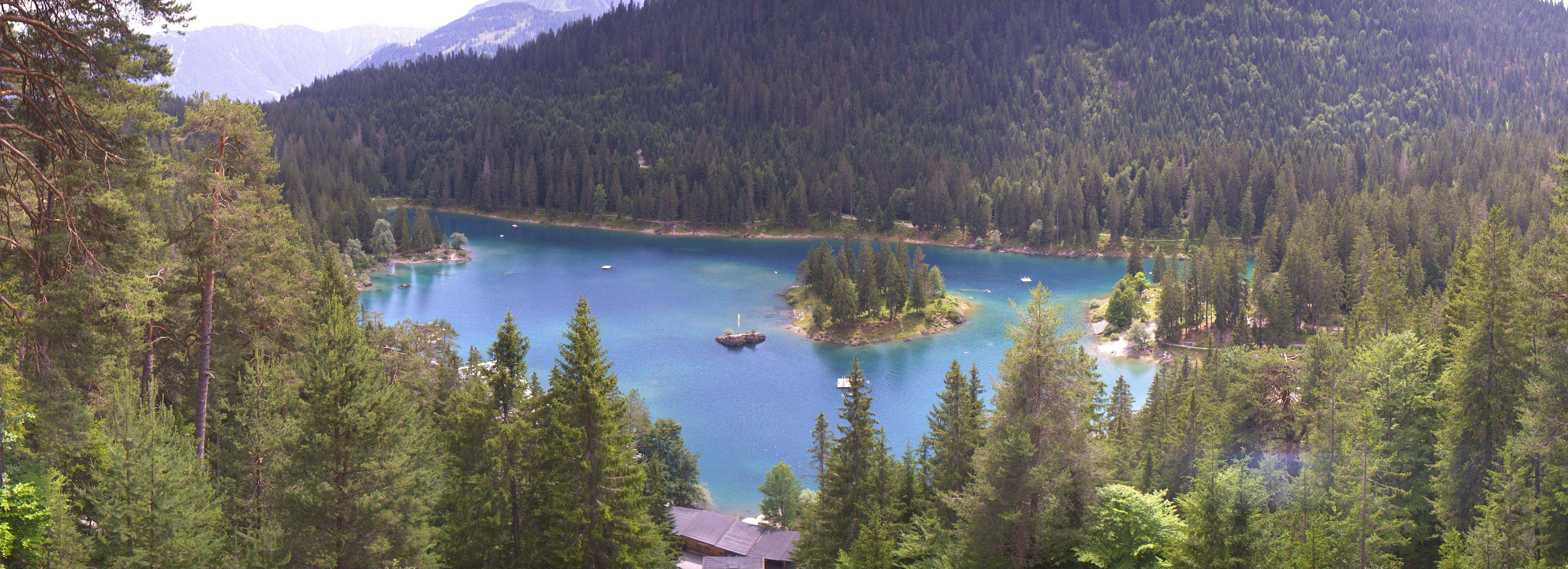 Archiv Foto Webcam Flims: Caumasee