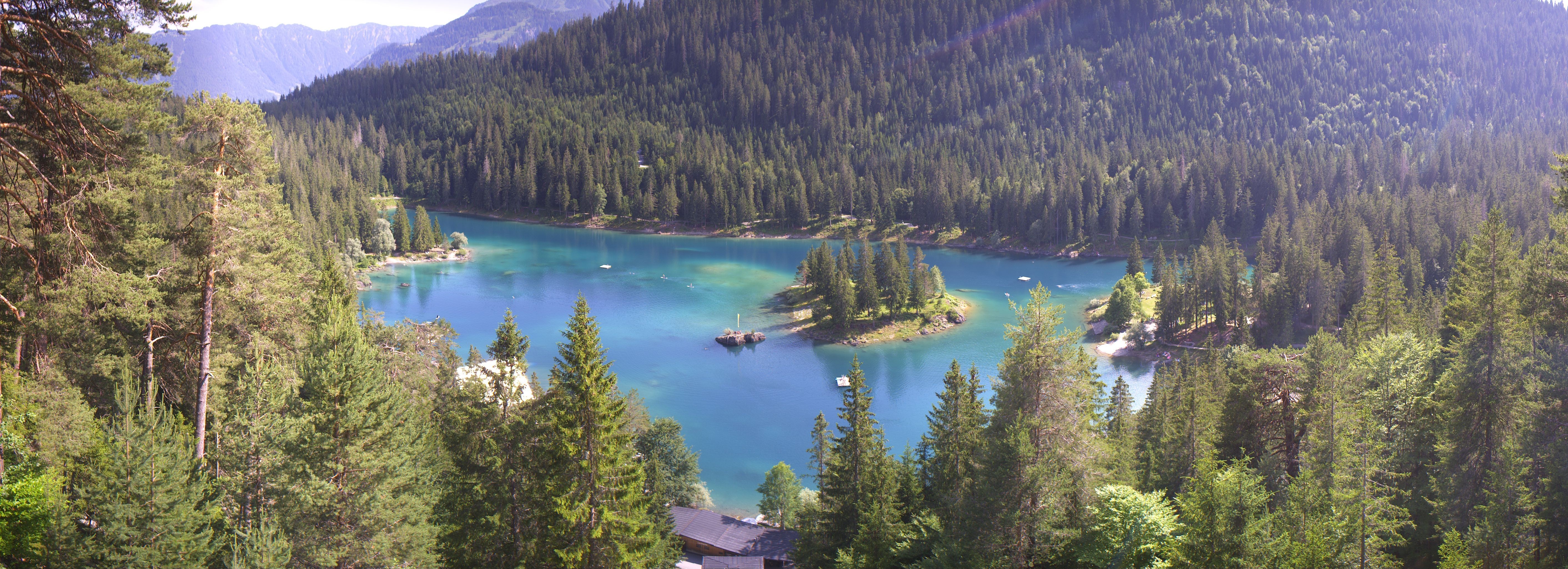 Archiv Foto Webcam Flims: Caumasee