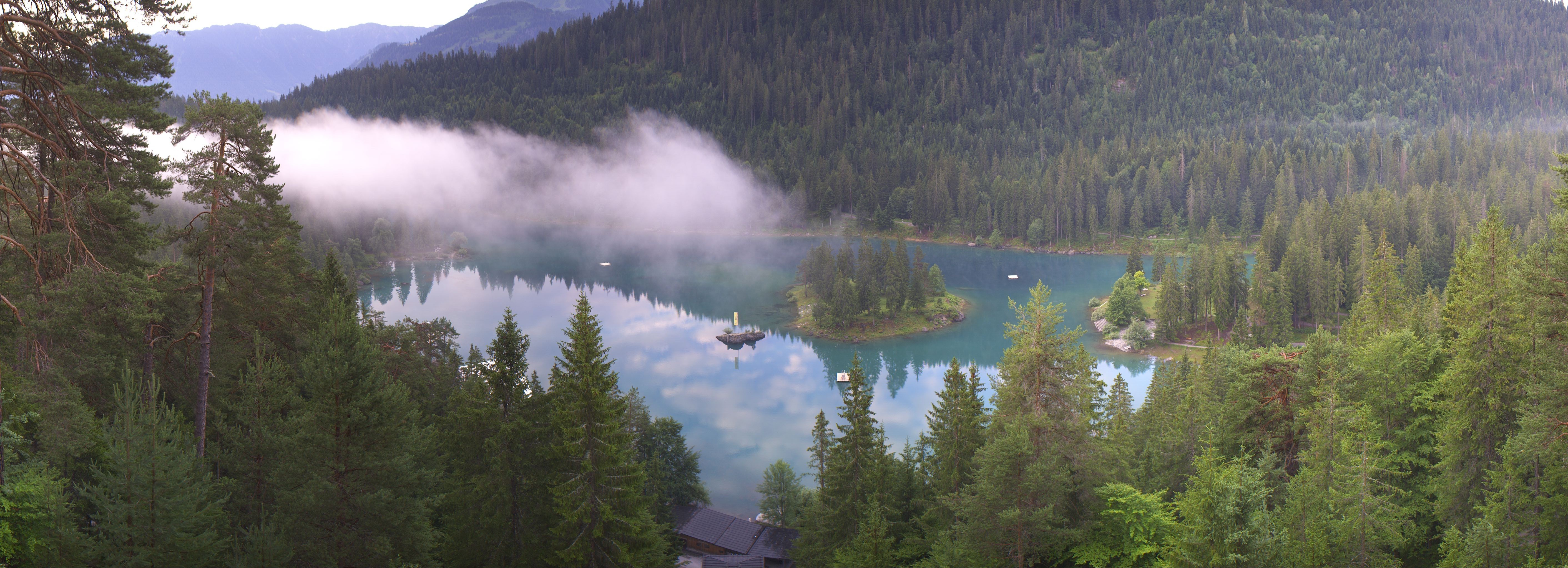Archiv Foto Webcam Flims: Caumasee