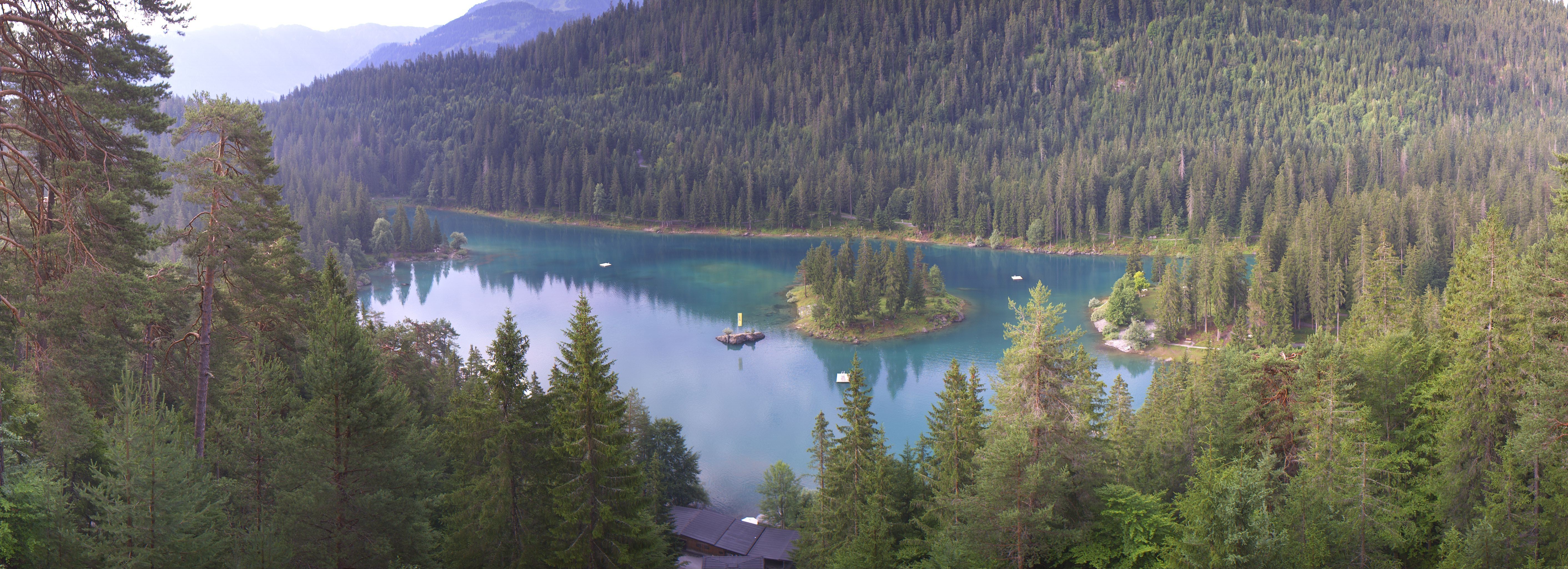 Archiv Foto Webcam Flims: Caumasee